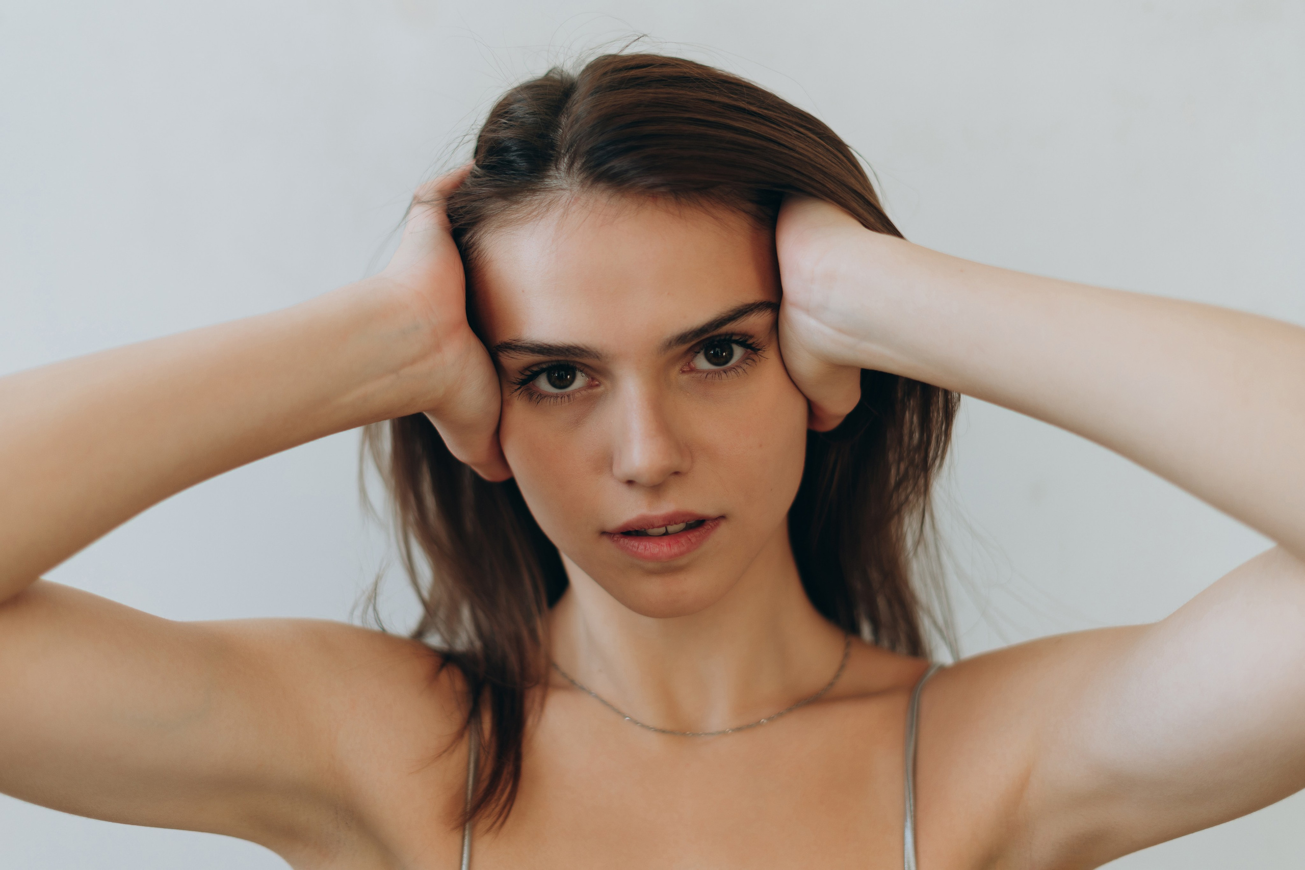 Настя. Модельные тесты. Фотограф Москва Виктория-Антуанетта