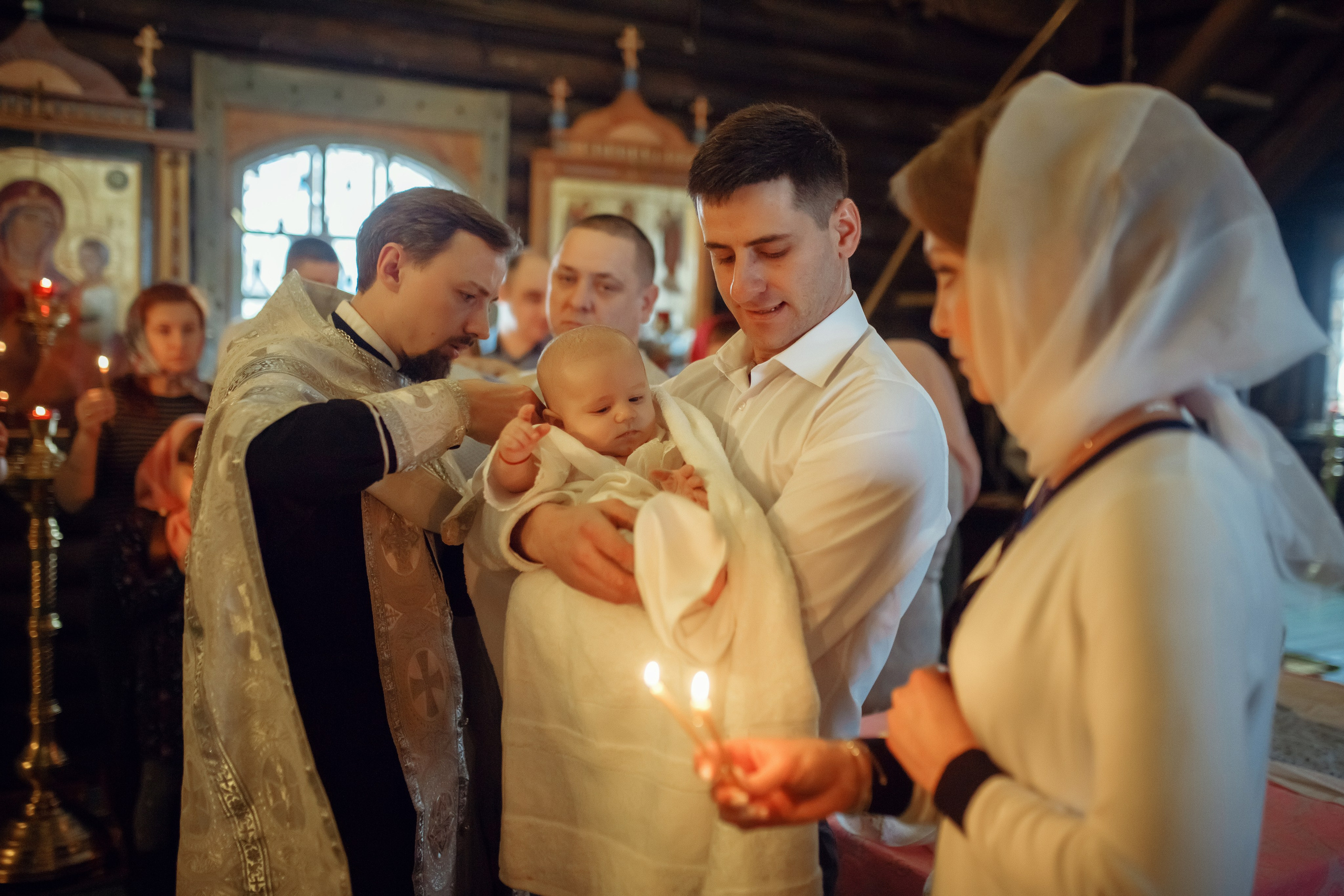 Крещение Александра. Фотограф на Крещение, семейный фотограф в Москве