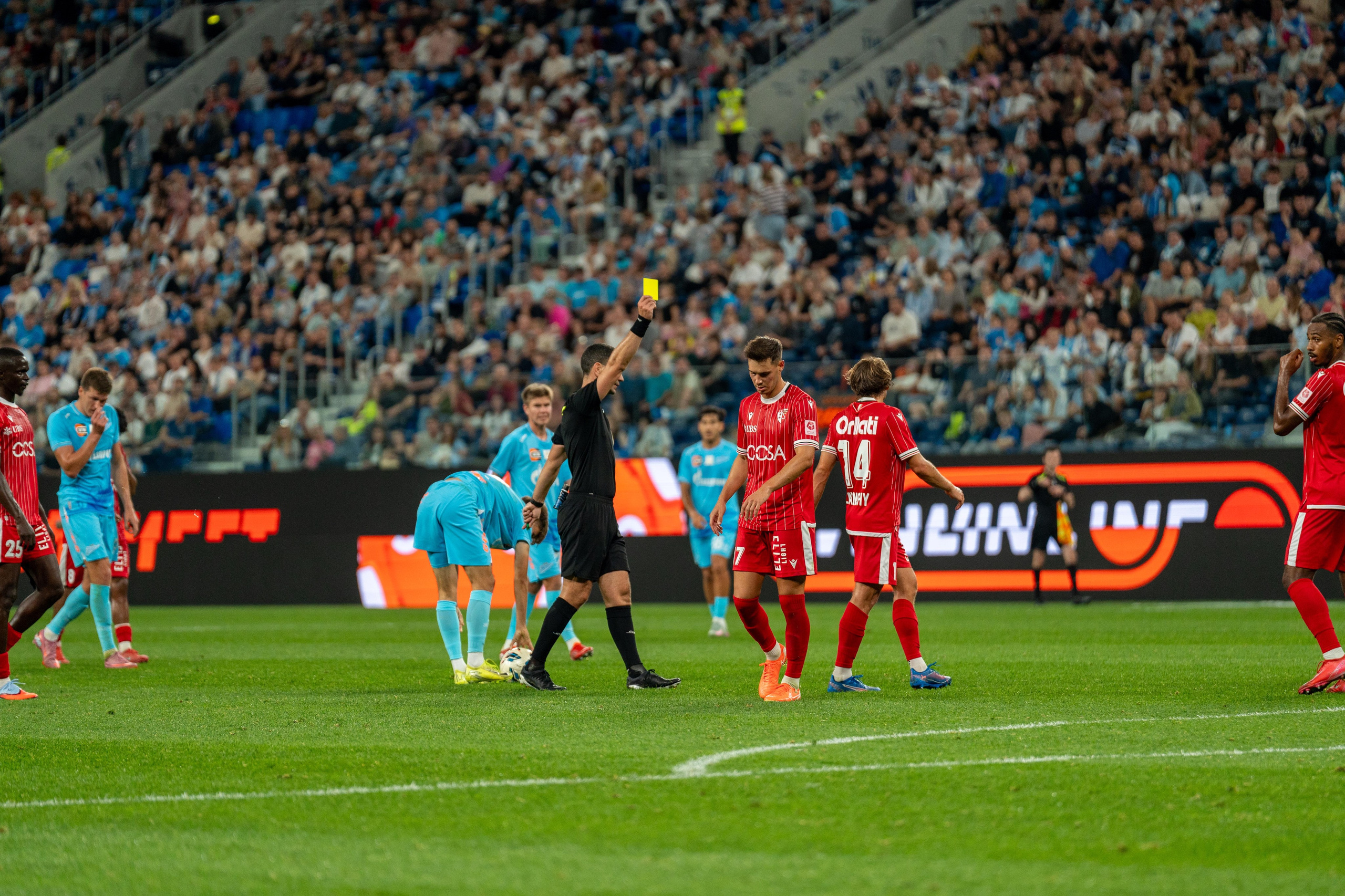 Спортивный фотограф Санкт-Петербург: матч «Зенит — Сьон»