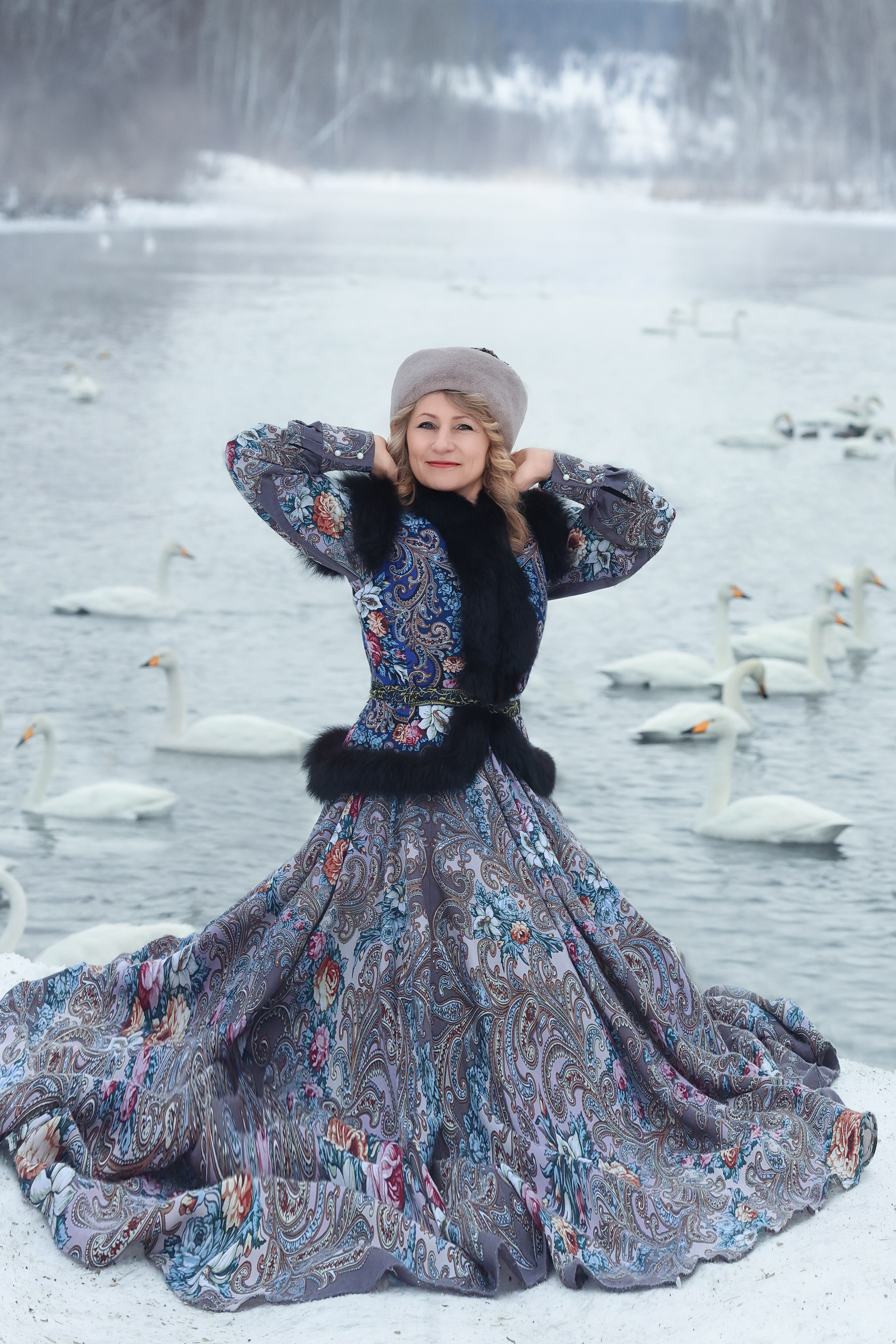 Лебединое озеро. Сказочный фотограф фотопроекты фототуры в Новосибирске и на Алтае