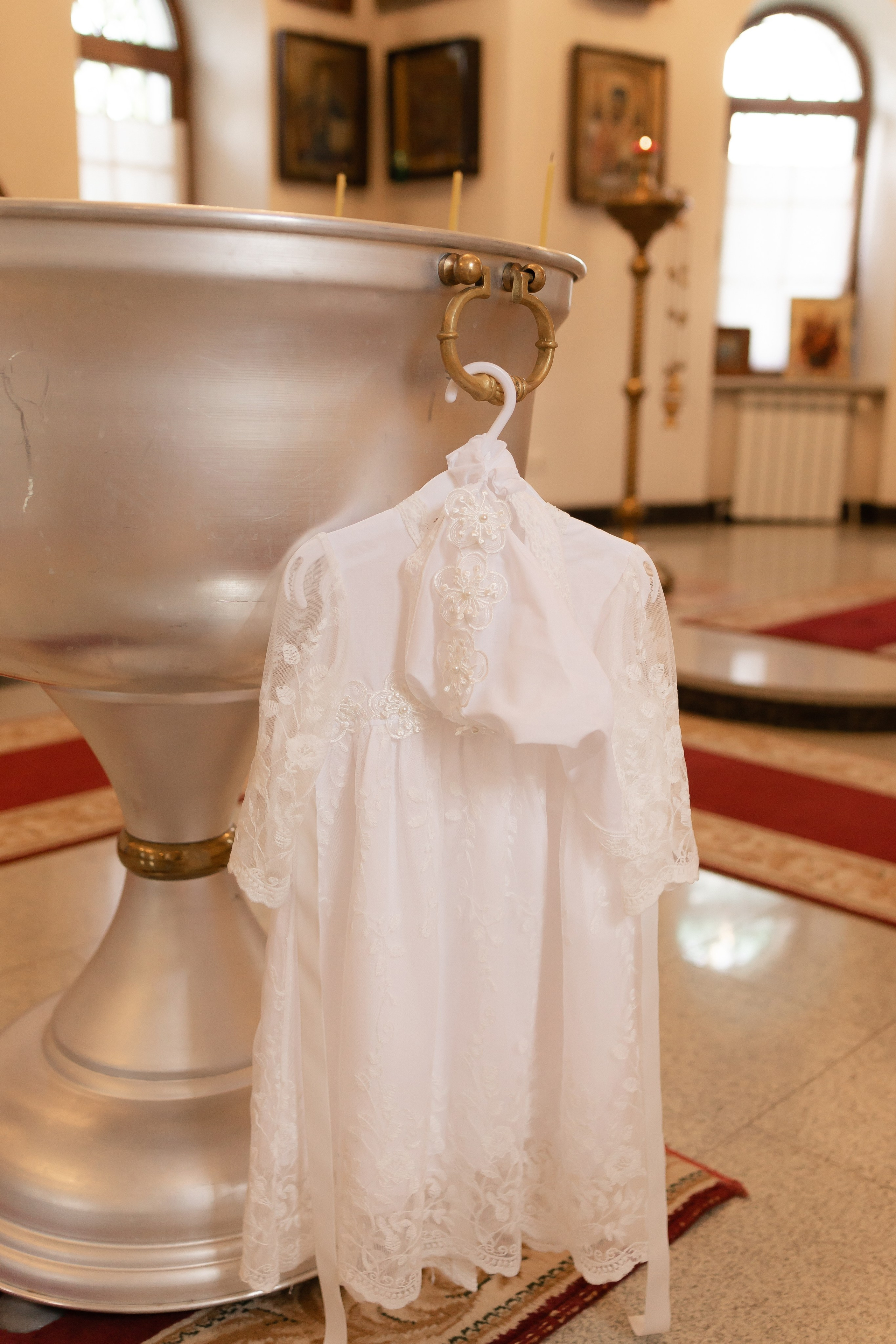 Крещение малышей. Фотограф Новорожденных и беременности г. Тюмень