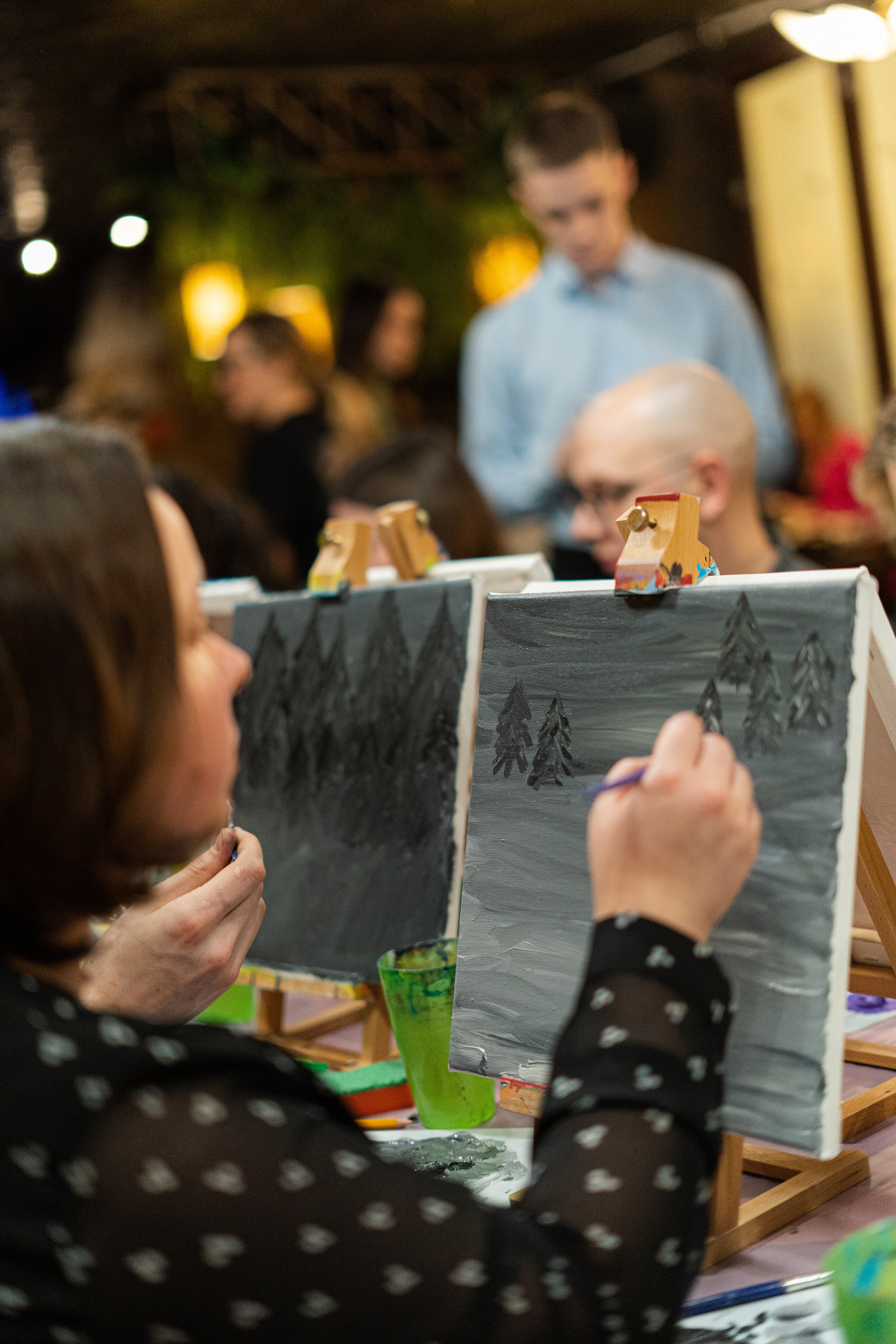 Корпоратив Teach Me Art 2. Портретный фотограф в Москве и Санкт-Петербурге Арина Чех