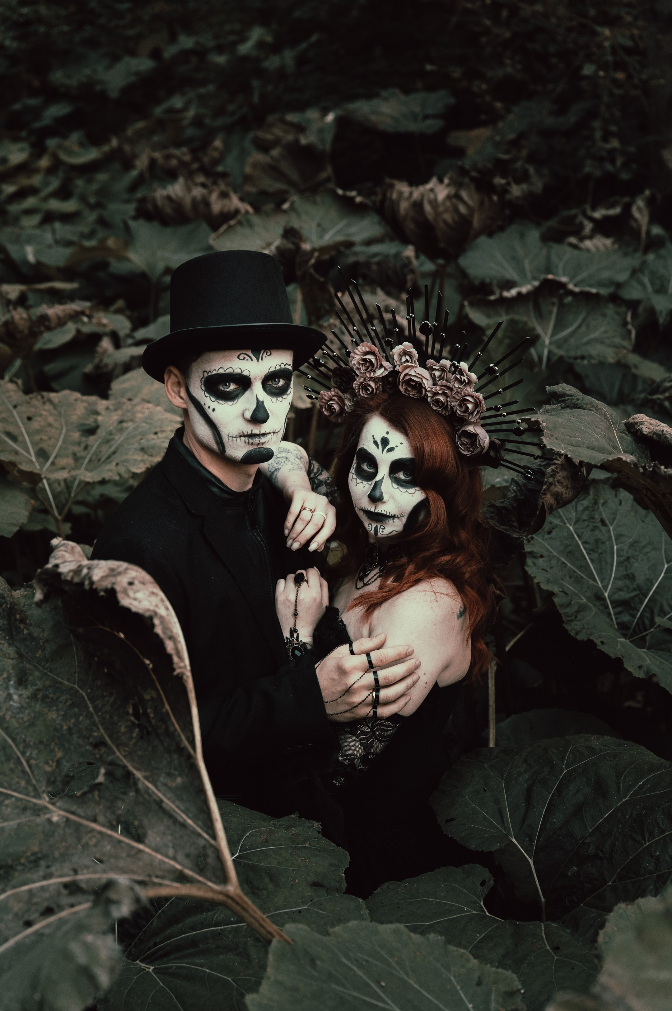 Halloween (Roman and Natalia). Photographer in Moscow Anna Chistiakova
