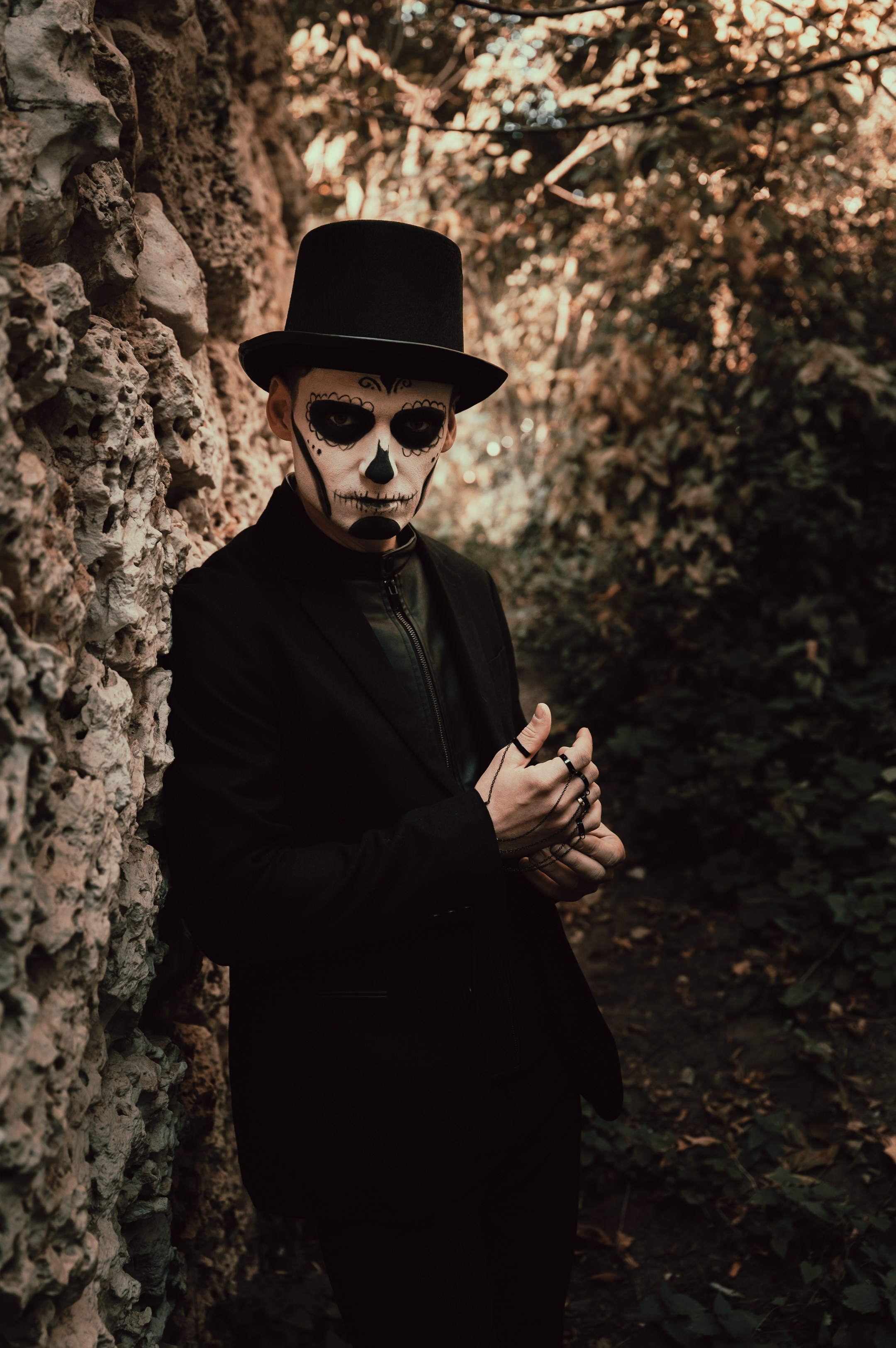 Halloween (Roman and Natalia). Photographer in Moscow Anna Chistiakova