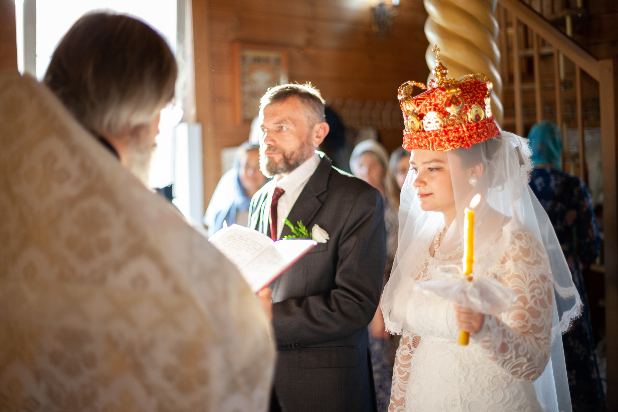 Венчание, стиль «Agfa CT Precisa 100». Фотограф на крещение/венчание