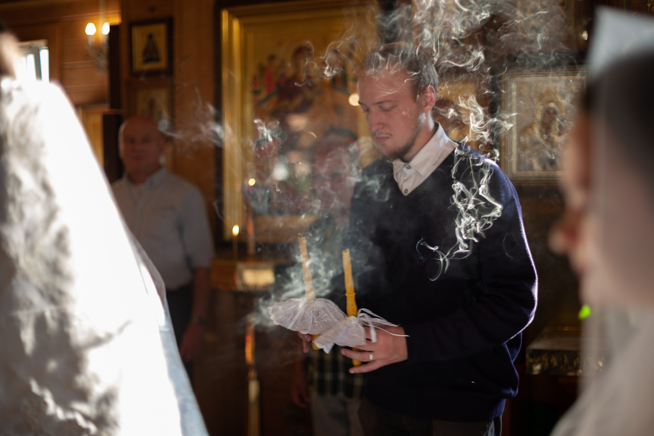 Венчание, стиль «Agfa CT Precisa 100». Фотограф на крещение/венчание