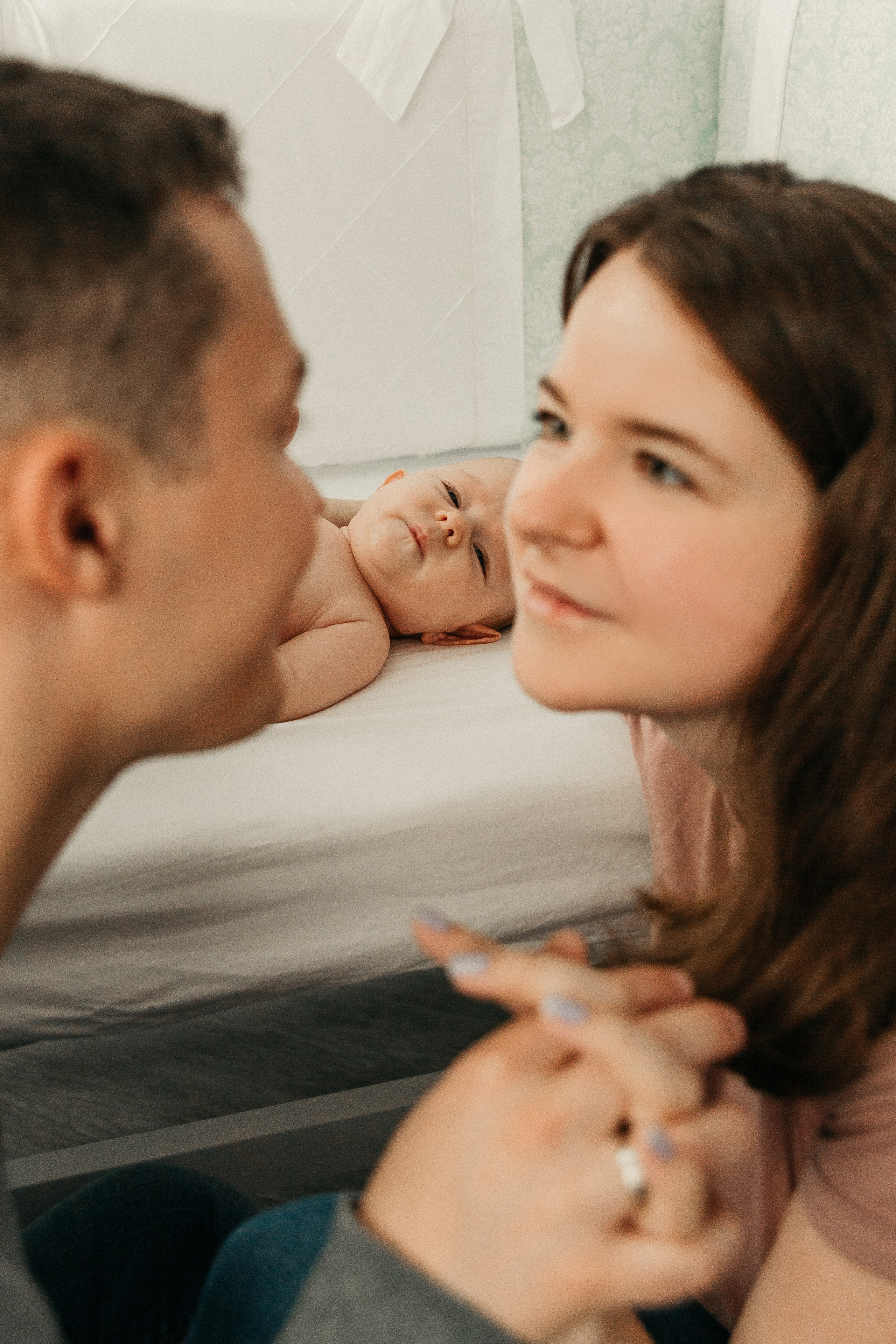 Настя Макс и Алиса. Домашняя уютная фотосессия. Свадебный, семейный и женский фотограф в Москве Аникина Ольга