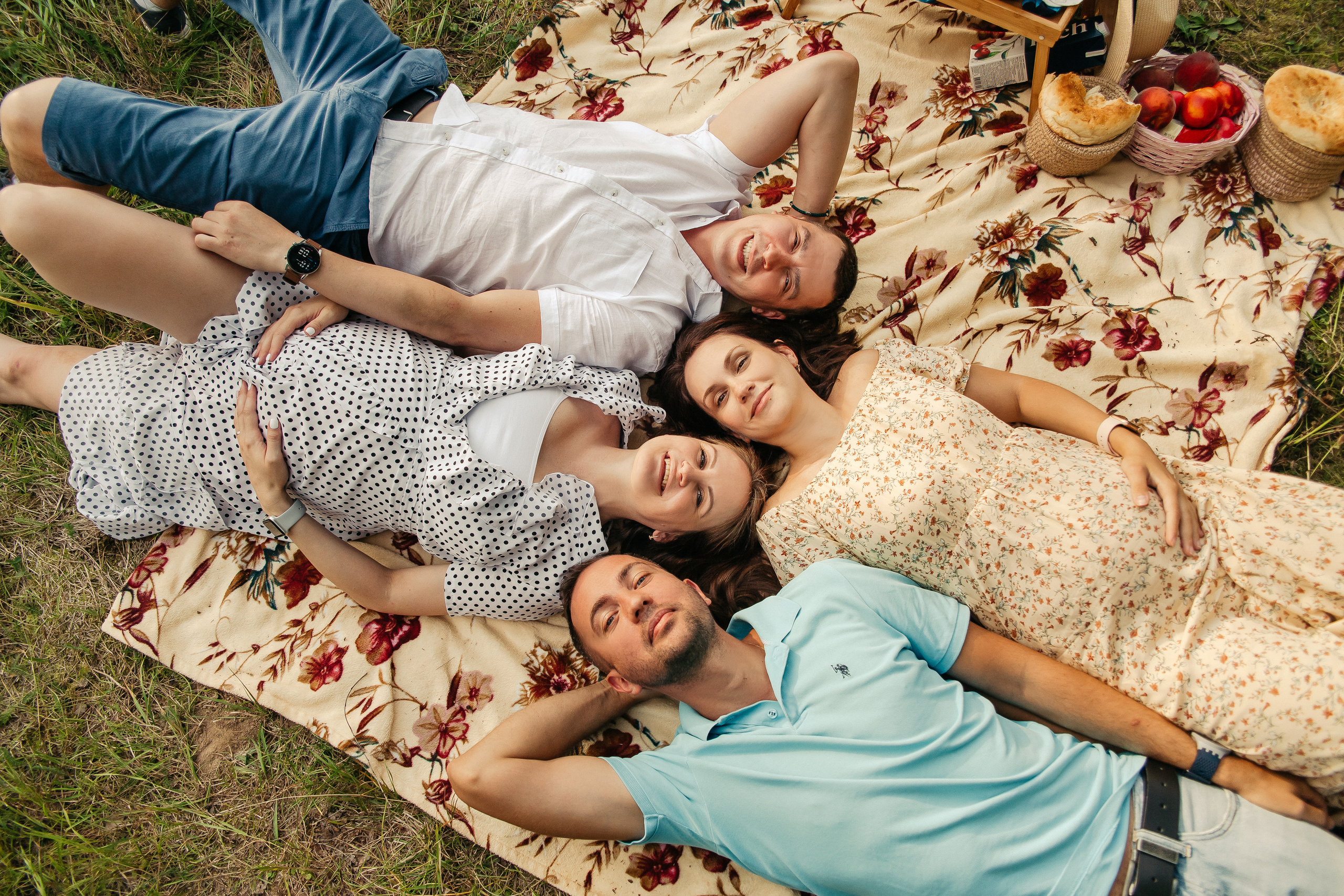 Двойная съемка беременности. Леся Макс и Наташа Игорь. Свадебный, семейный и женский фотограф в Москве Аникина Ольга