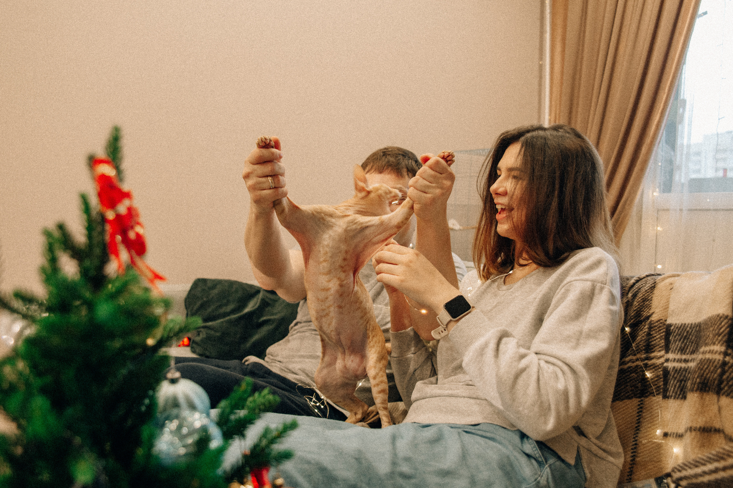 Аня Лёша Ростик и кот Маффин. Домашняя история с пряником и театром теней. Свадебный, семейный и женский фотограф в Москве Аникина Ольга