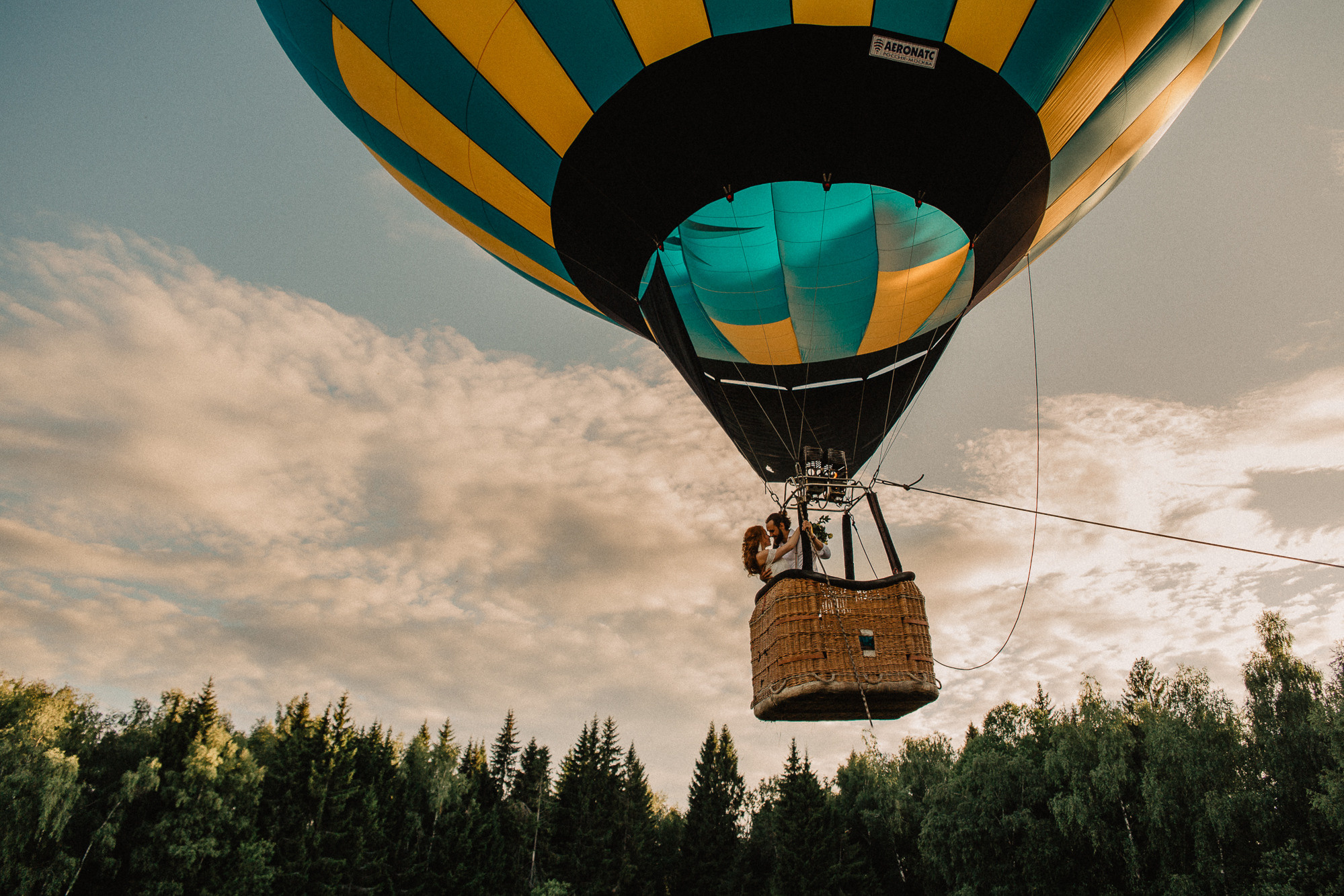 Эрика Саша. Любовь на воздушном шаре. Свадебный, семейный и женский фотограф в Москве Аникина Ольга