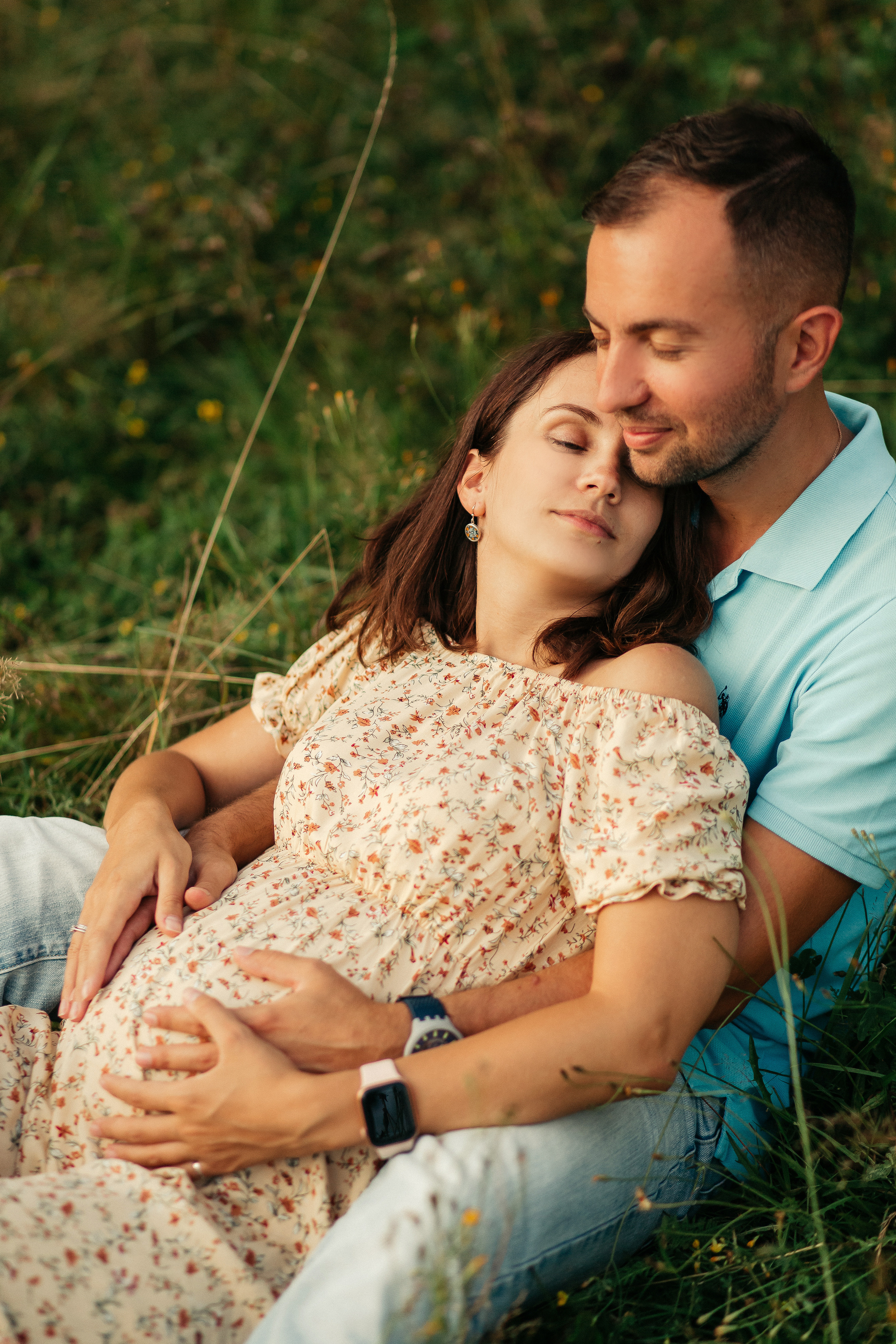 Двойная съемка беременности. Леся Макс и Наташа Игорь. Свадебный, семейный и женский фотограф в Москве Аникина Ольга