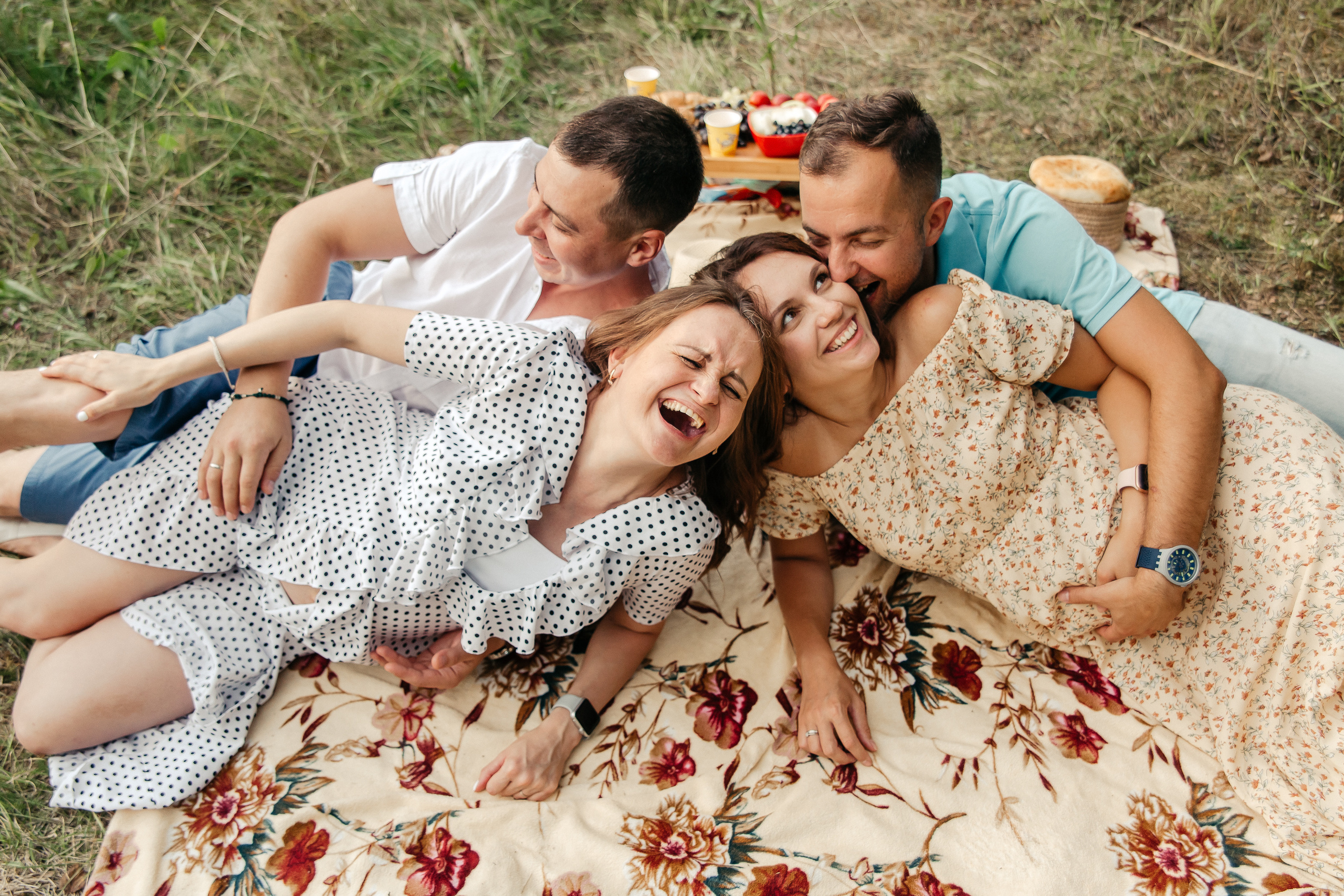 Двойная съемка беременности. Леся Макс и Наташа Игорь. Свадебный, семейный и женский фотограф в Москве Аникина Ольга