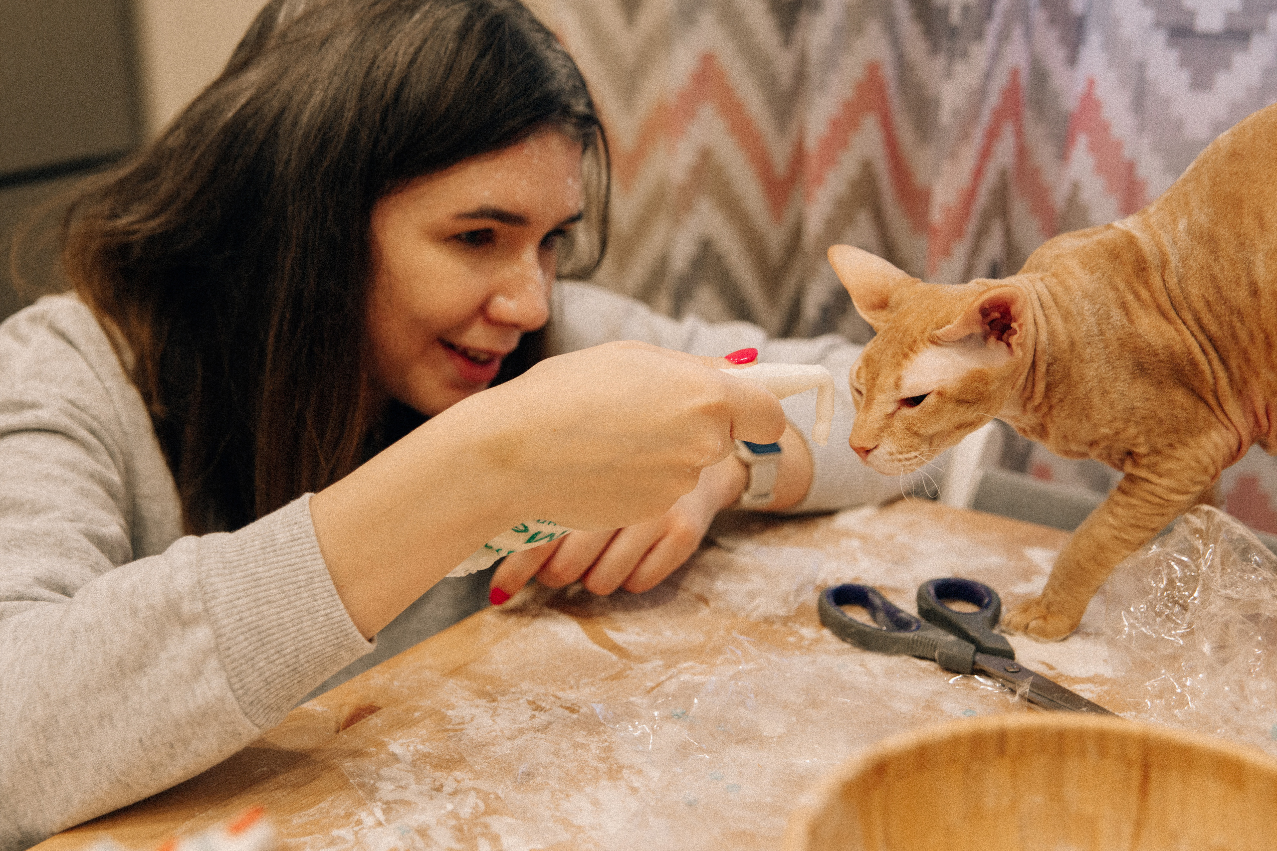 Аня Лёша Ростик и кот Маффин. Домашняя история с пряником и театром теней. Свадебный, семейный и женский фотограф в Москве Аникина Ольга