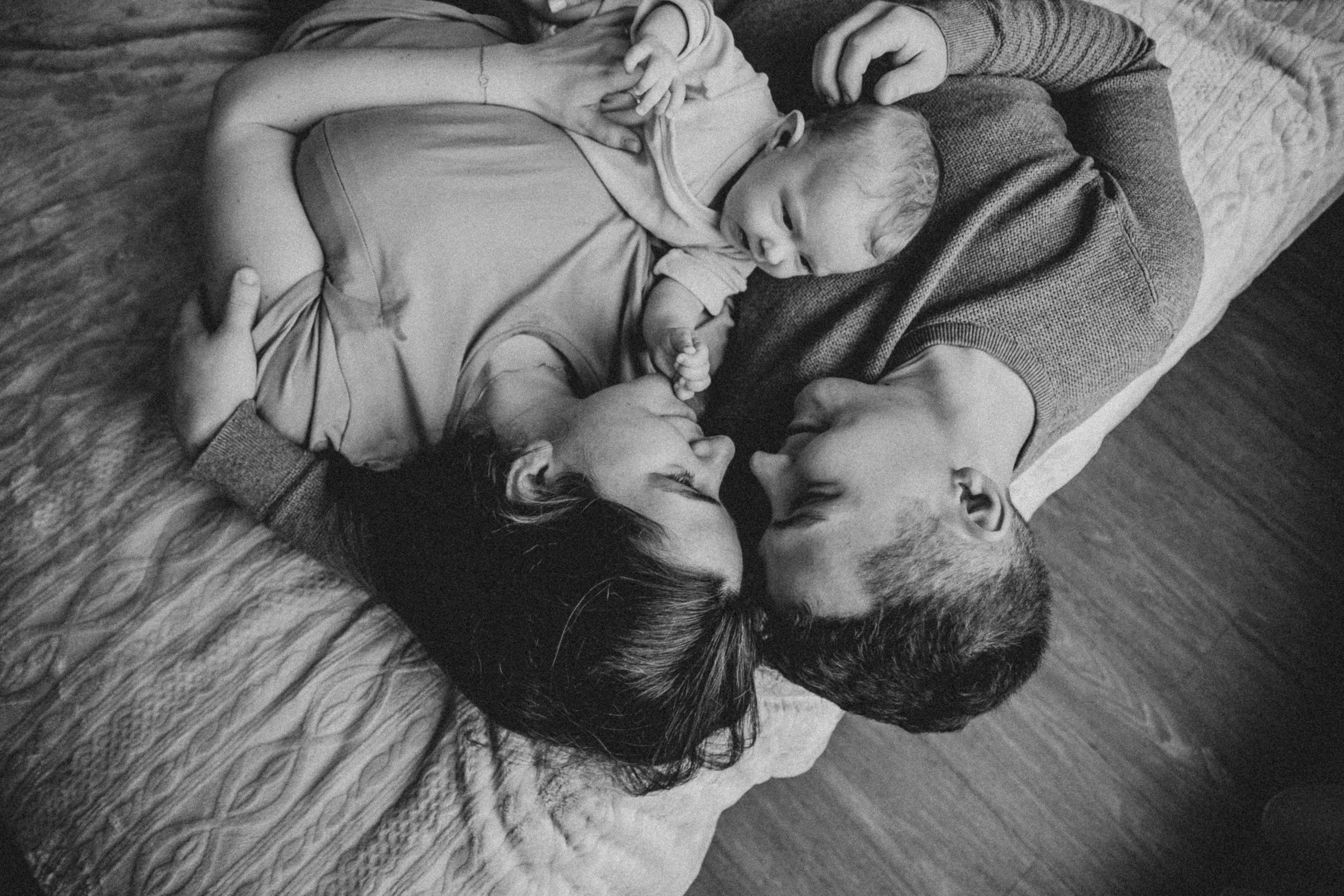 Настя Макс и Алиса. Домашняя уютная фотосессия. Свадебный, семейный и женский фотограф в Москве Аникина Ольга