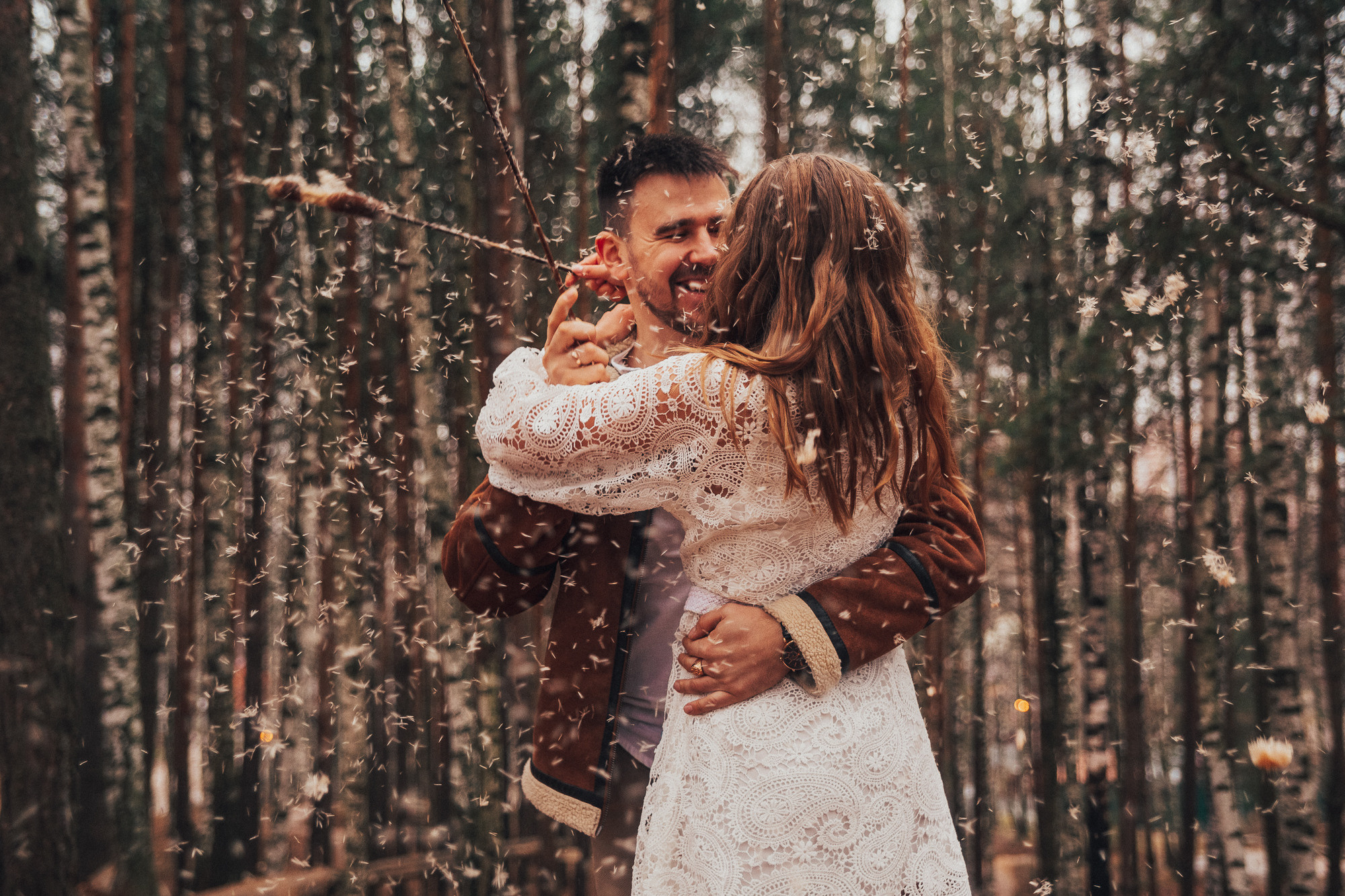 Леся Ваня. Лесная свадьба в ноябре. Свадебный, семейный и женский фотограф в Москве Аникина Ольга