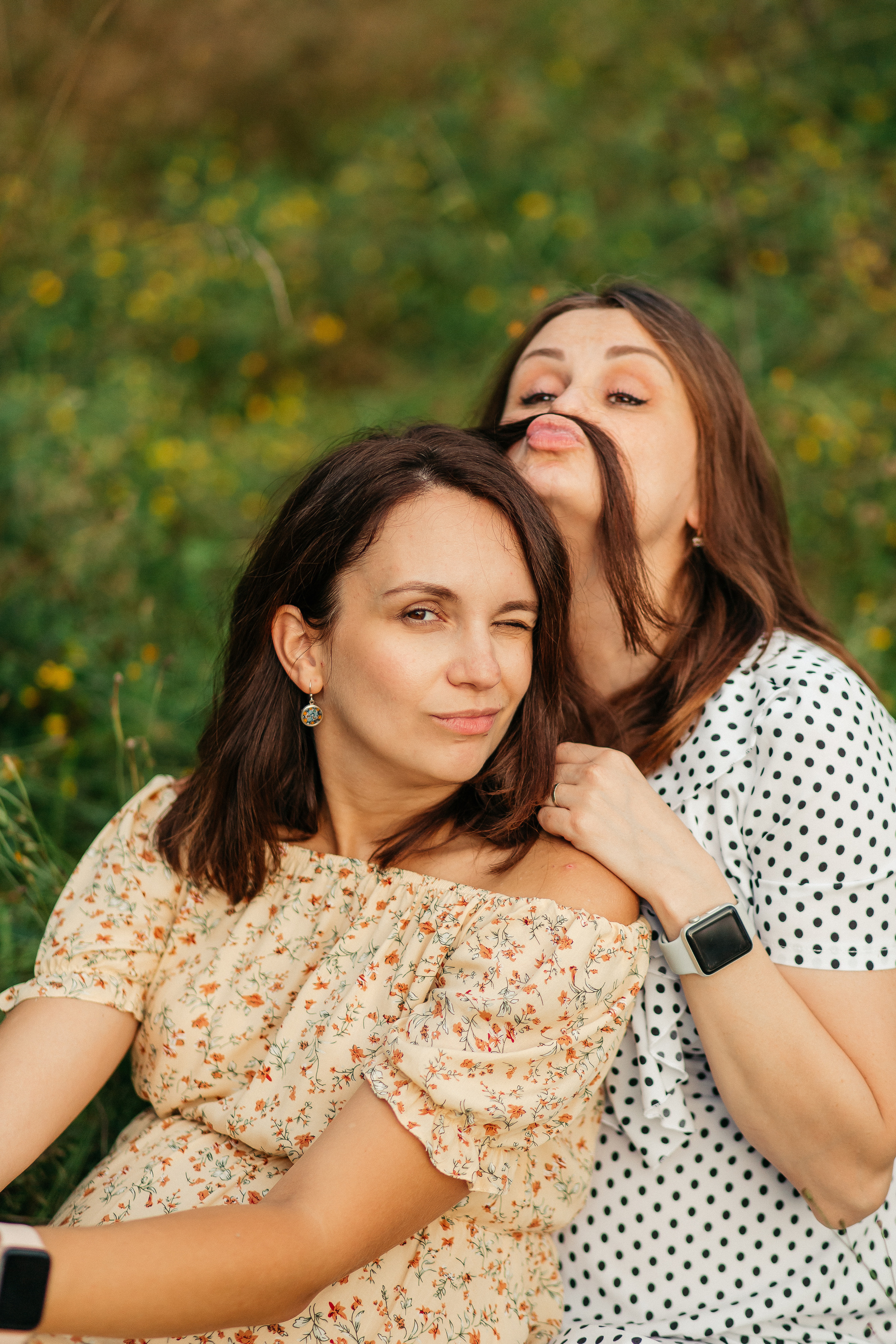 Двойная съемка беременности. Леся Макс и Наташа Игорь. Свадебный, семейный и женский фотограф в Москве Аникина Ольга