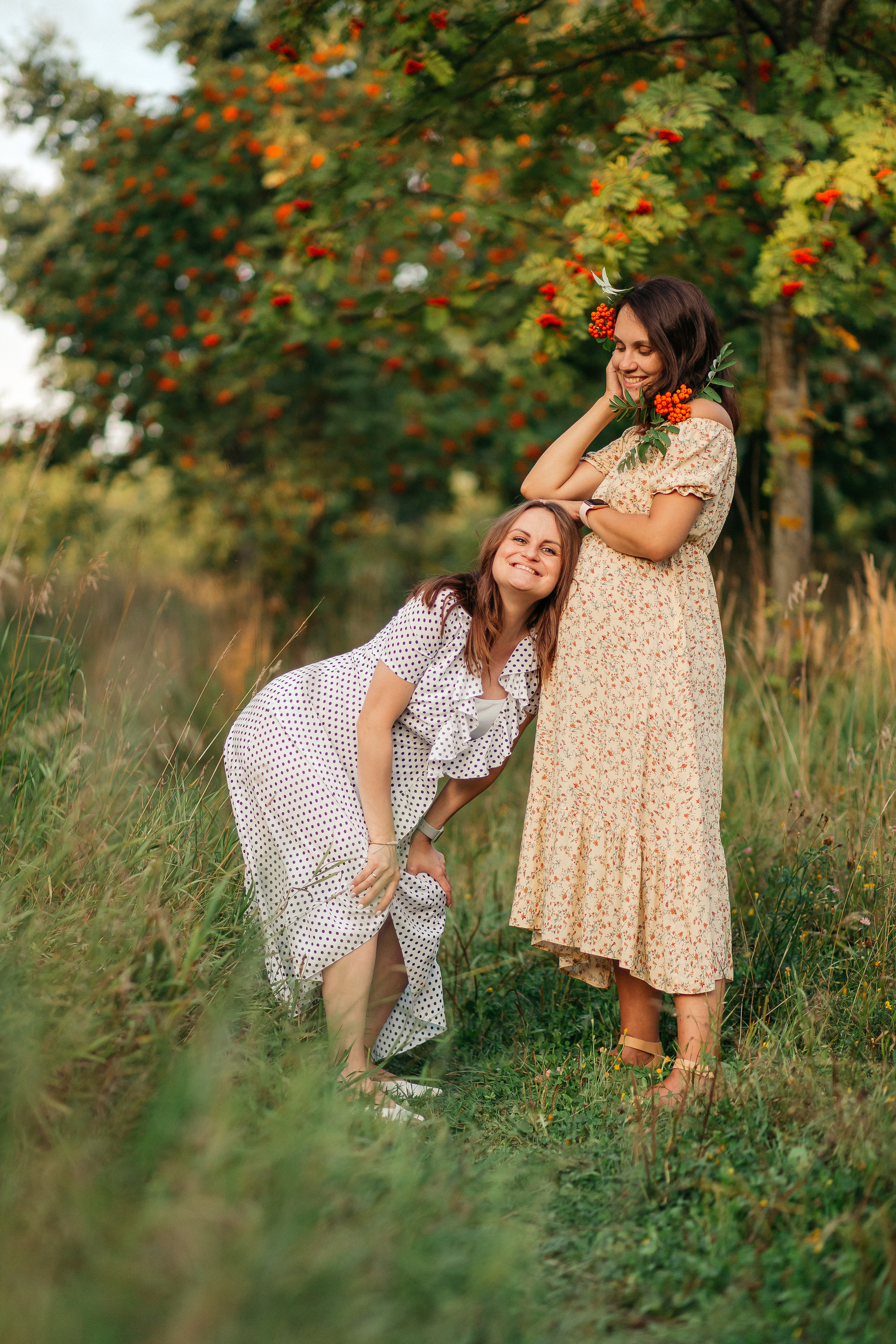 Двойная съемка беременности. Леся Макс и Наташа Игорь. Свадебный, семейный и женский фотограф в Москве Аникина Ольга