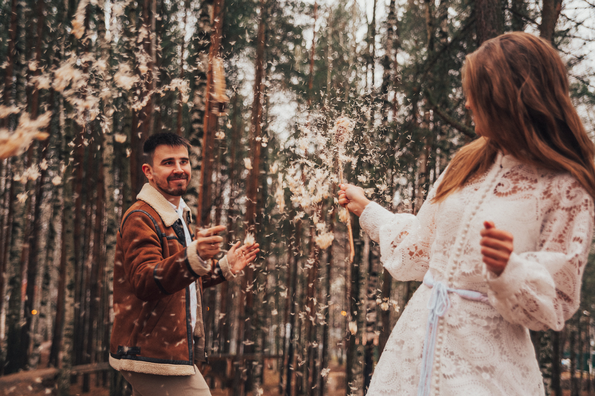 Леся Ваня. Лесная свадьба в ноябре. Свадебный, семейный и женский фотограф в Москве Аникина Ольга