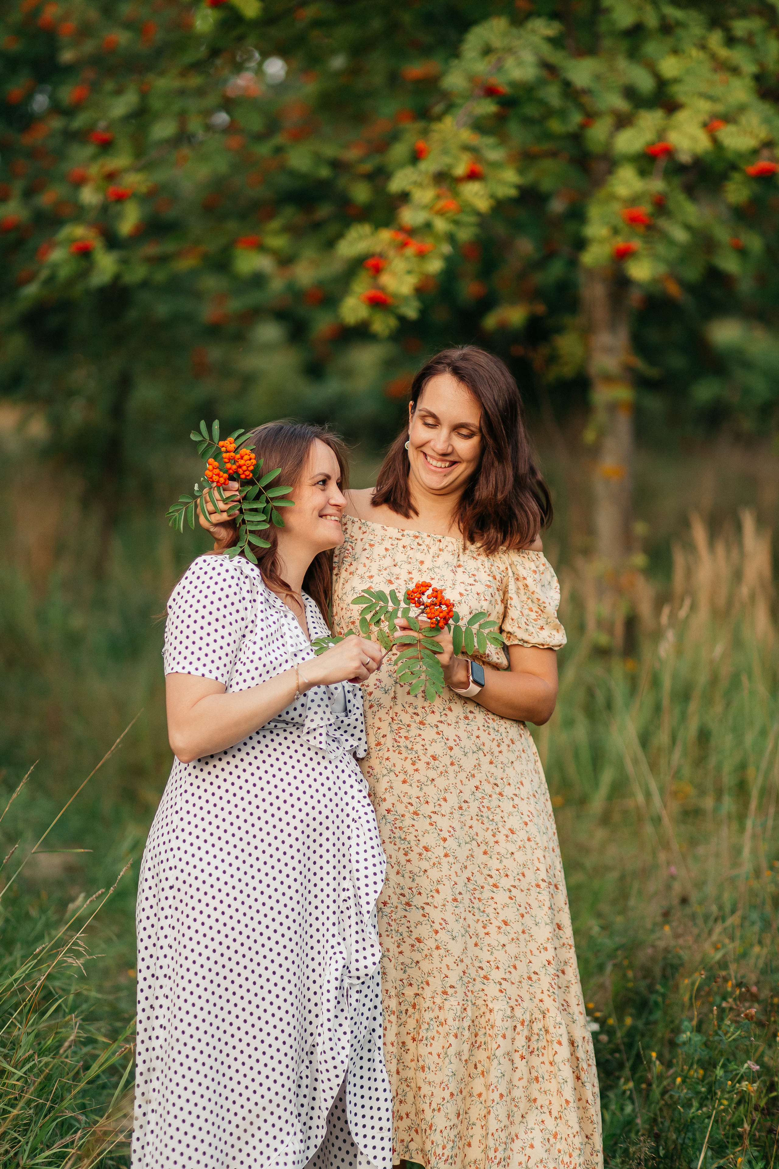 Двойная съемка беременности. Леся Макс и Наташа Игорь. Свадебный, семейный и женский фотограф в Москве Аникина Ольга