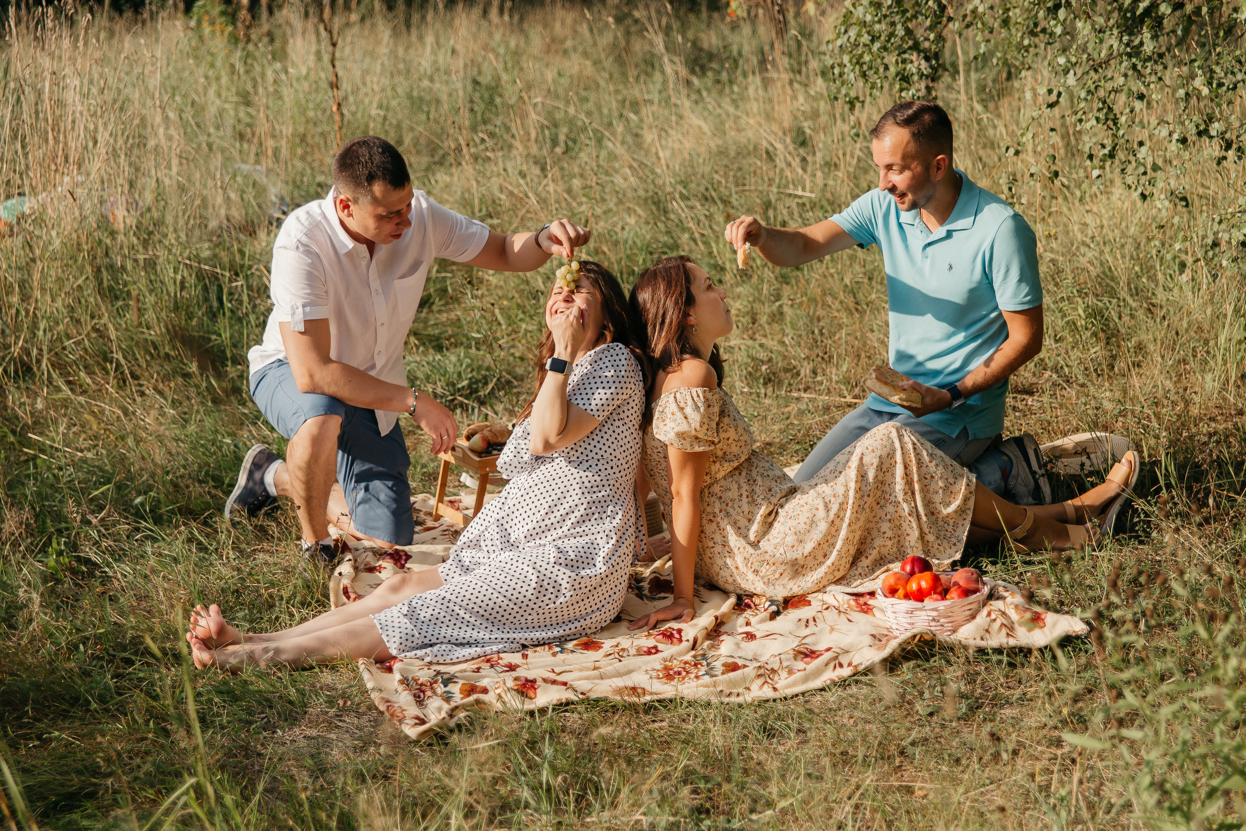 Двойная съемка беременности. Леся Макс и Наташа Игорь. Свадебный, семейный и женский фотограф в Москве Аникина Ольга