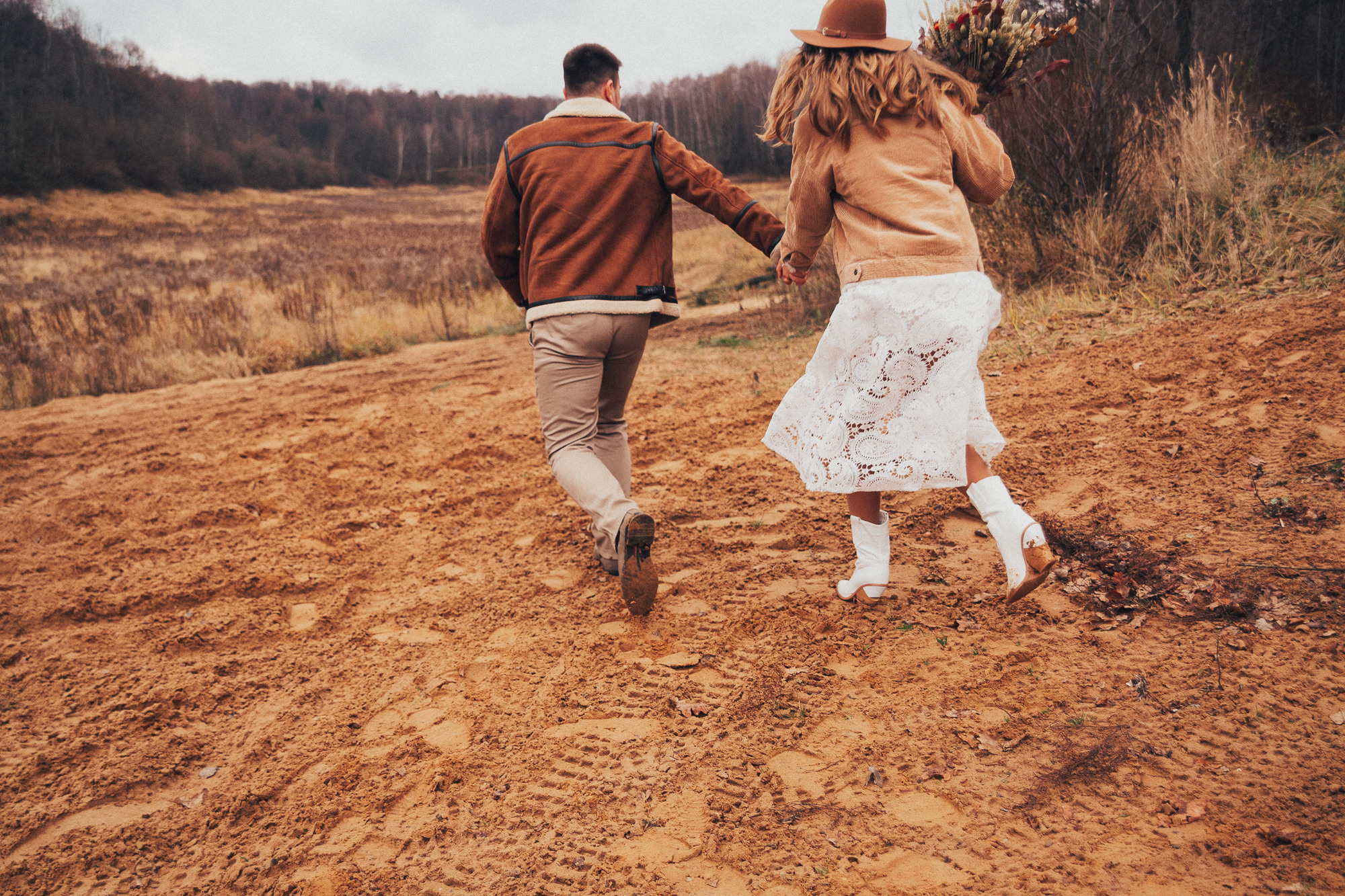 Леся Ваня. Лесная свадьба в ноябре. Свадебный, семейный и женский фотограф в Москве Аникина Ольга