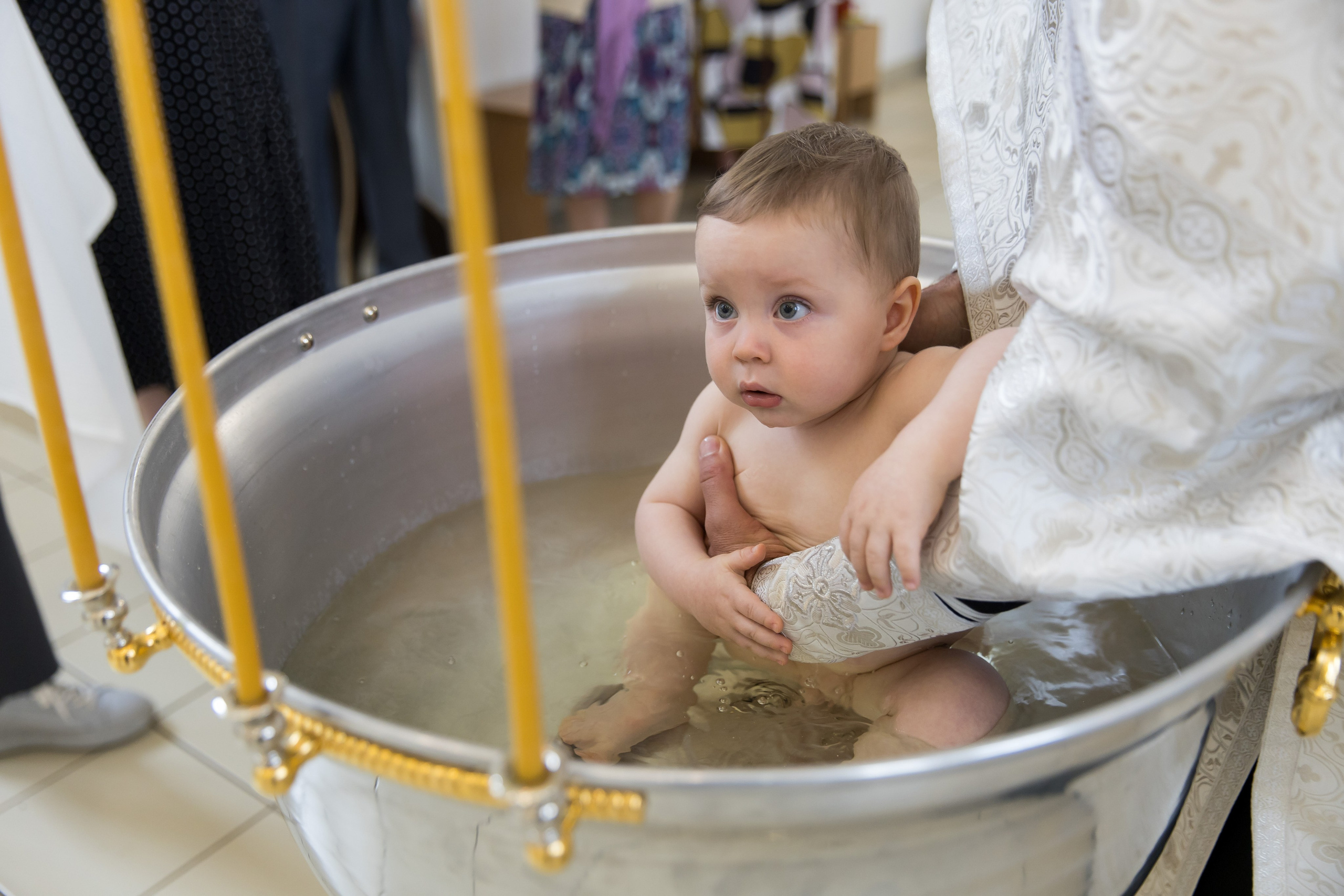 Крещение. Снимаю съемки