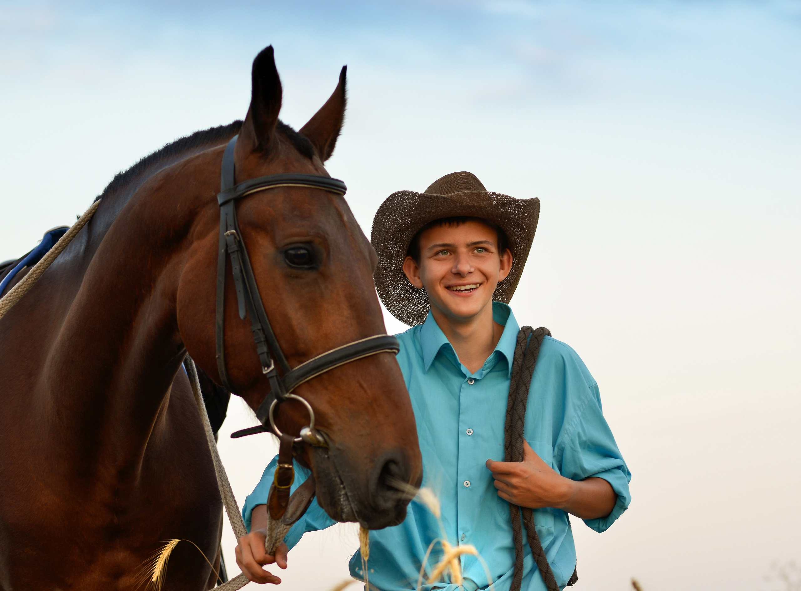 Дети и Финист. Конный фотограф в Саратове Юлия Иванова