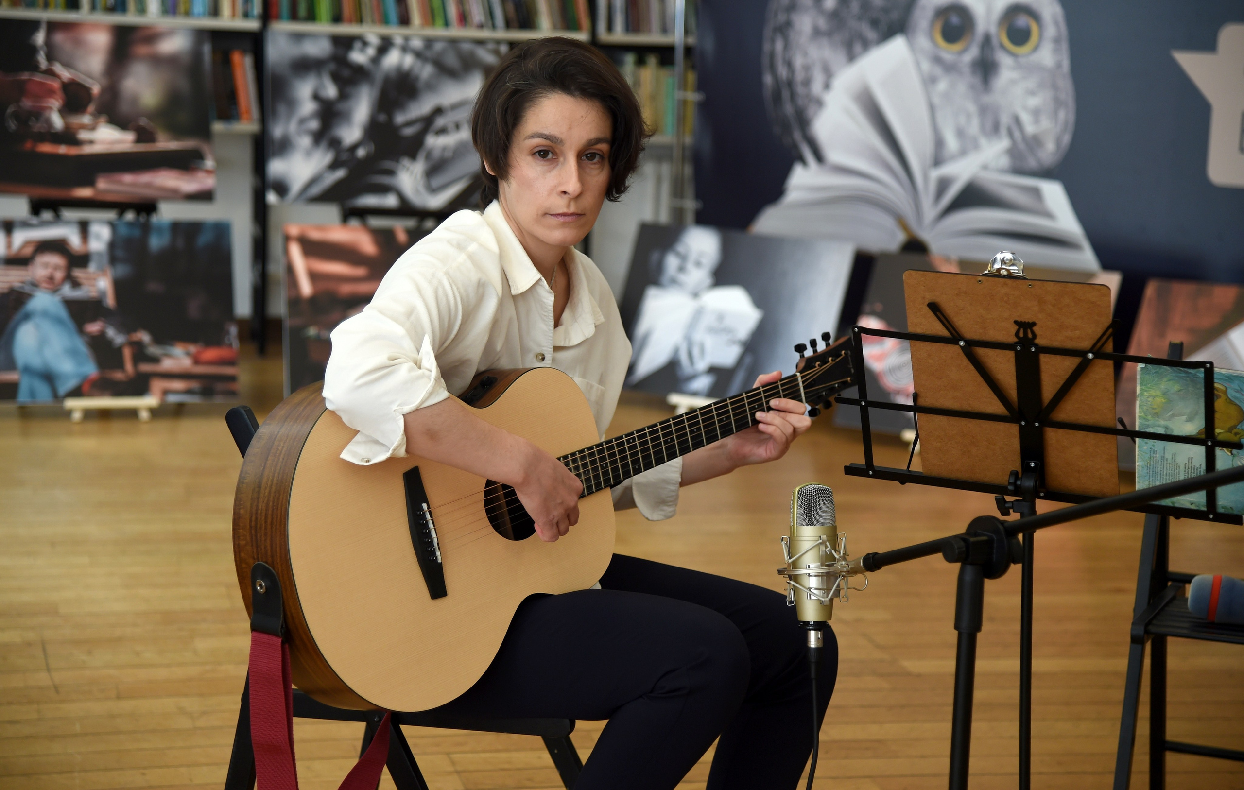 Читаем вместе (Библионочь 2023). Фотограф-документалист и фототерапевт Настя Китаева. Город Москва