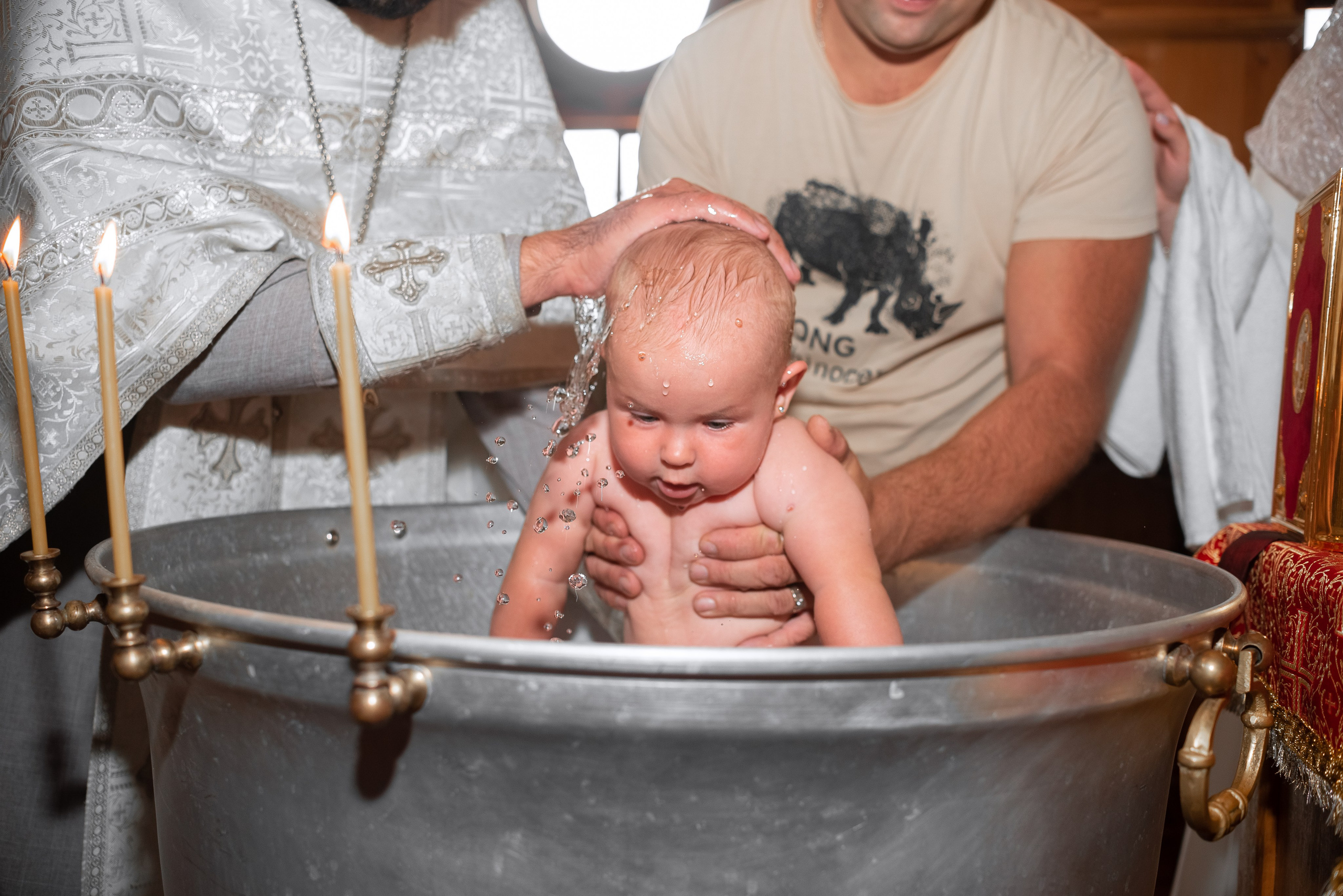 Крещение Софии в хр.Георгия Победоносца в Смиловичах. Семейный фотограф на выписку из роддома и крещение Минск Настя Гришук