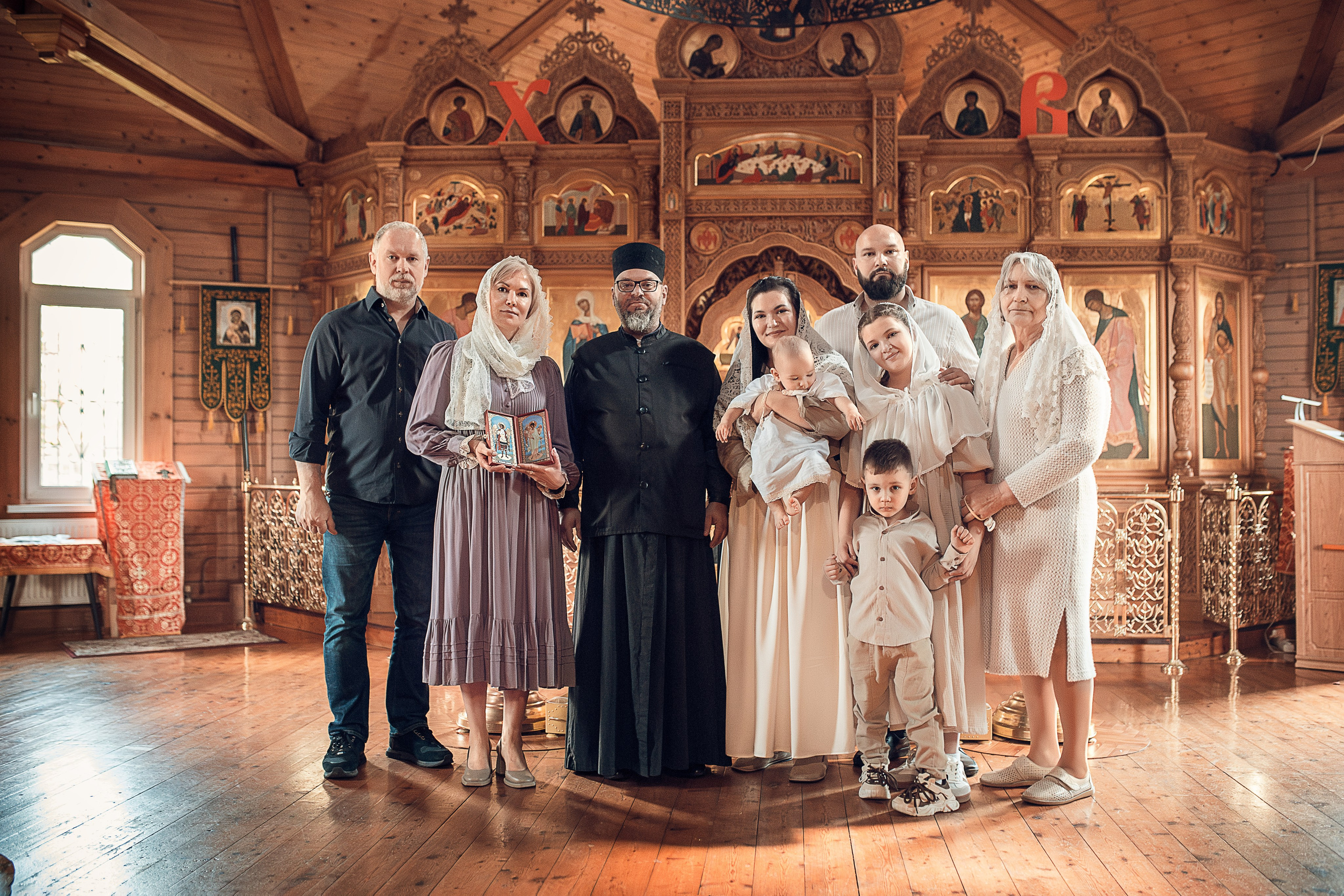 Фотосъемка таинства крещения
