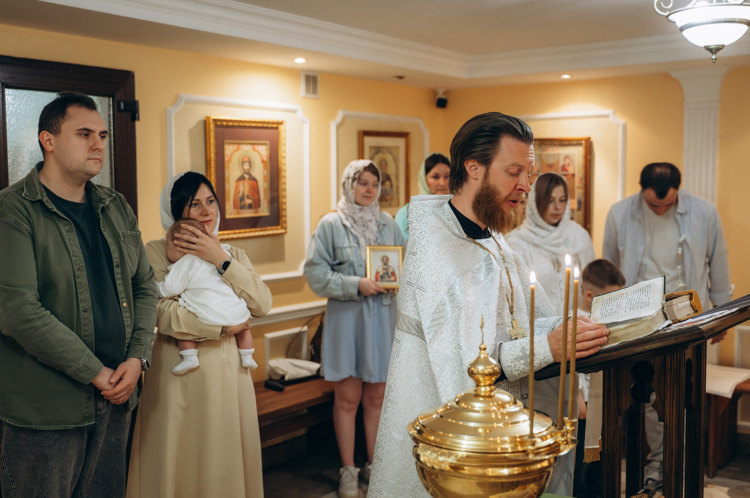 Крещение Александра (Оптинских старцев). Семейный фотограф в Минске Дарья Дреко