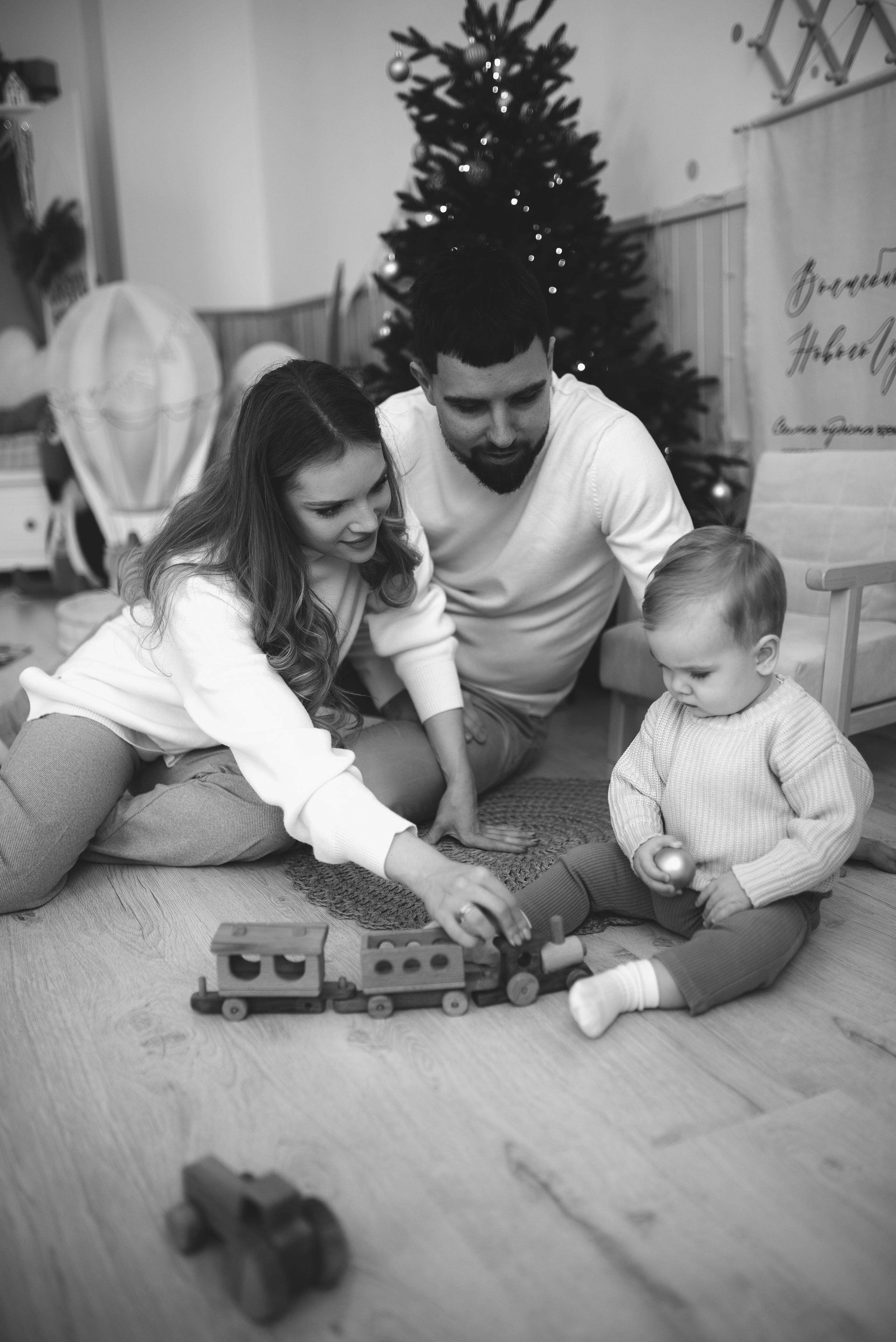 Новогодняя уютная история. Семейный и детский фотограф в Щелково Алена Дробот