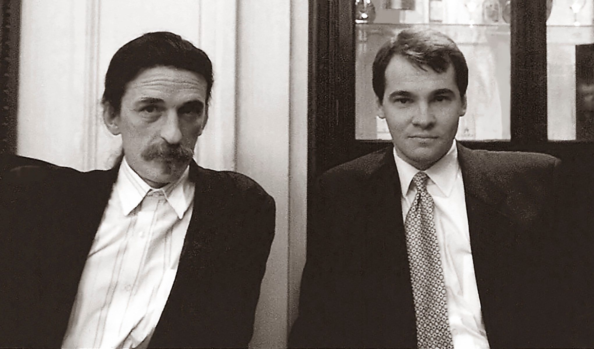 С Александром Конаныхиным,  Вена, 1993