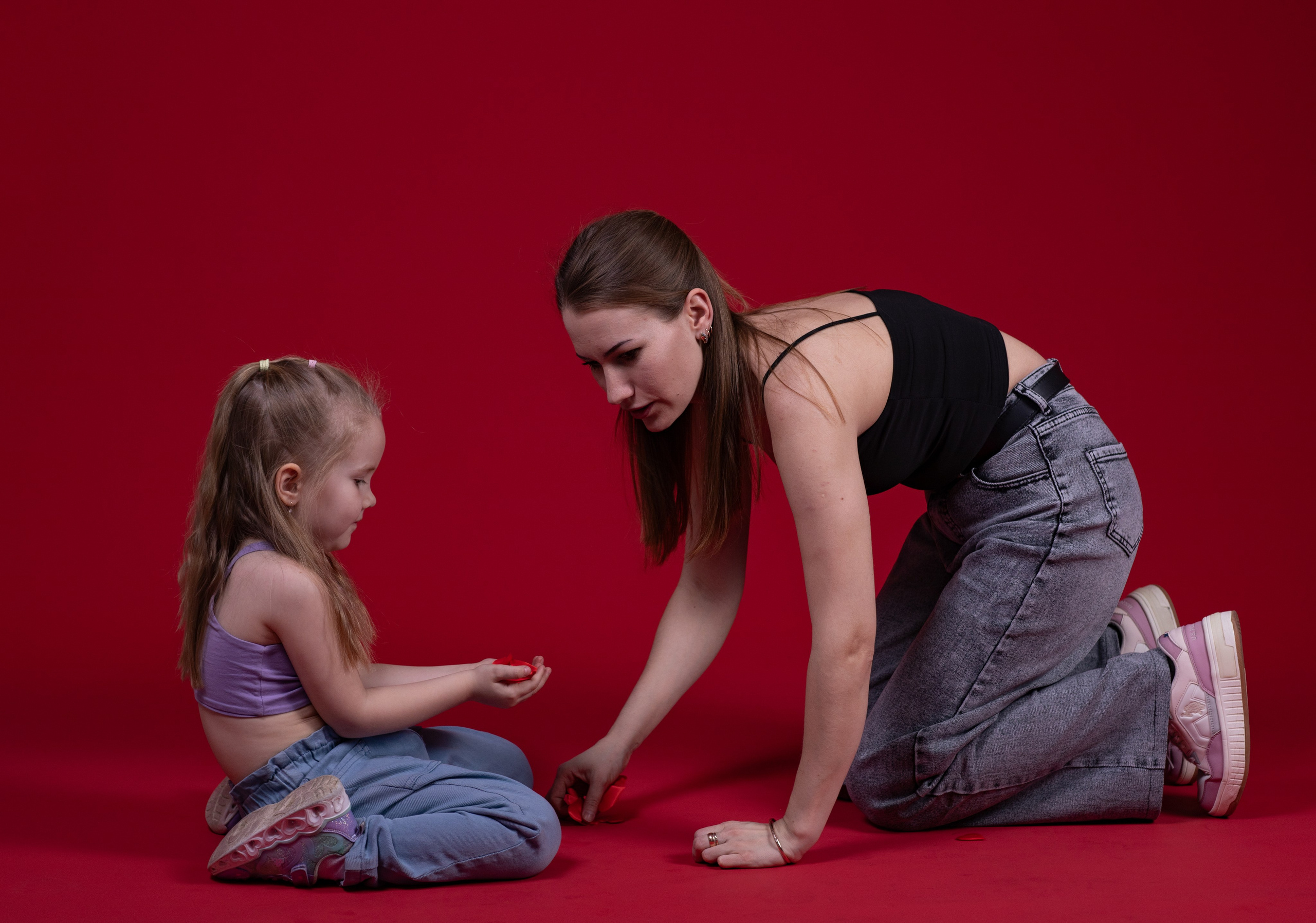 Семейная и индивидуальная фотосессия. Счастливый кадр