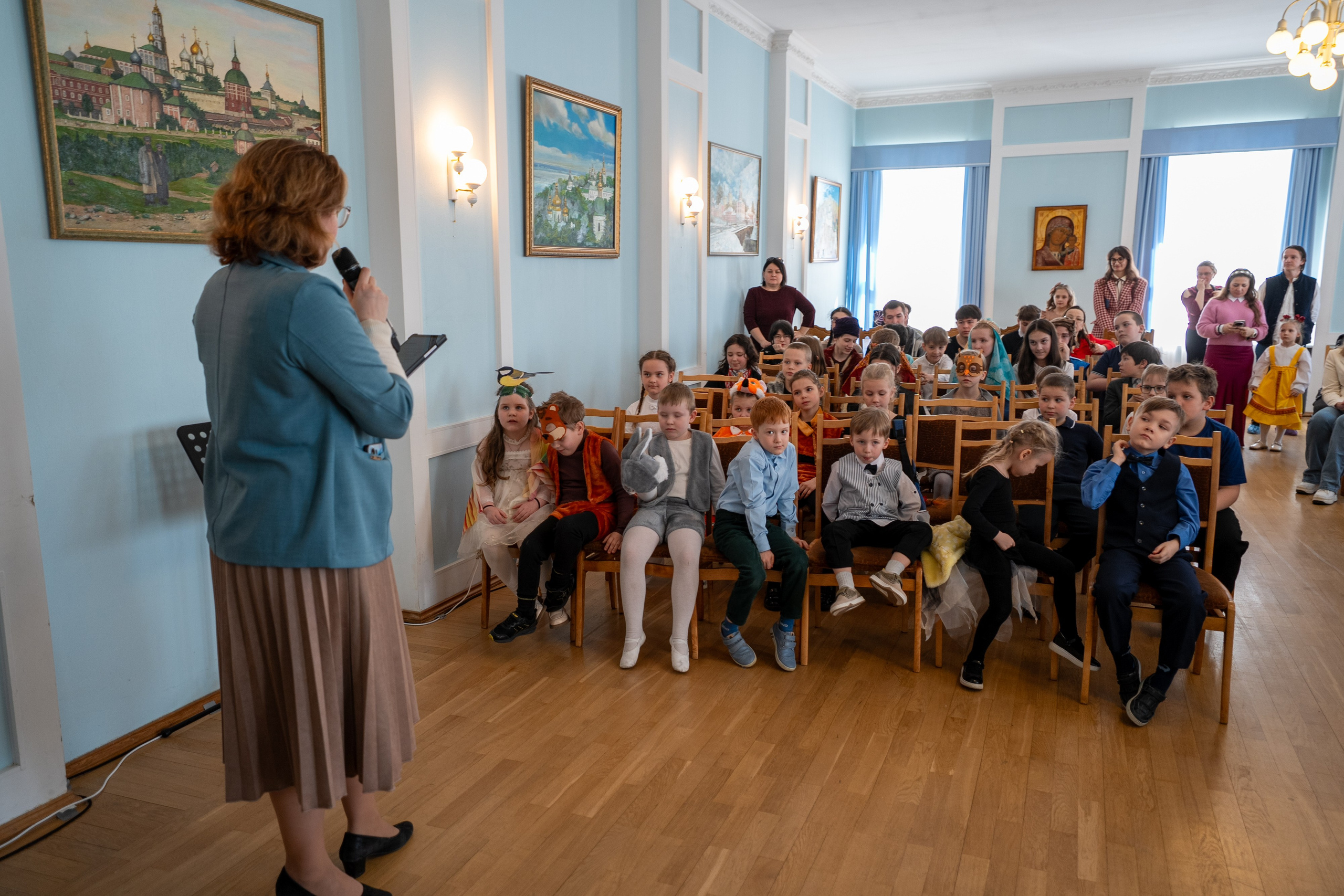 СВЕТЛАЯ ПАСХА В ВОСКРЕСНОЙ ШКОЛЕ. НИКОЛО-БОГОЯВЛЕНСКИЙ МОРСКОЙ СОБОР