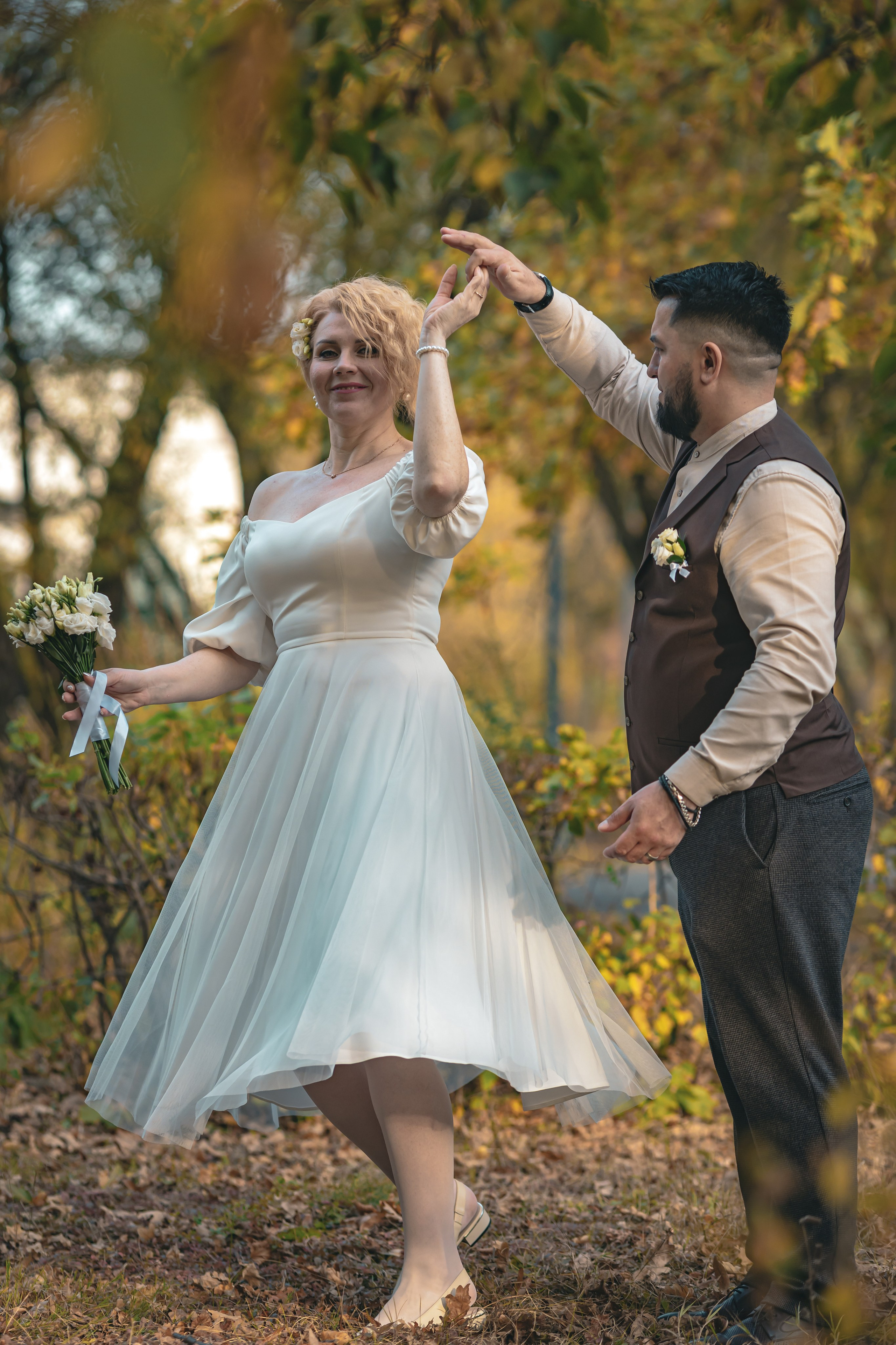 Свадебная прогулка Василия и Натальи. Детский и семейный фотограф Евгения Вахнеева Москва Зеленоград