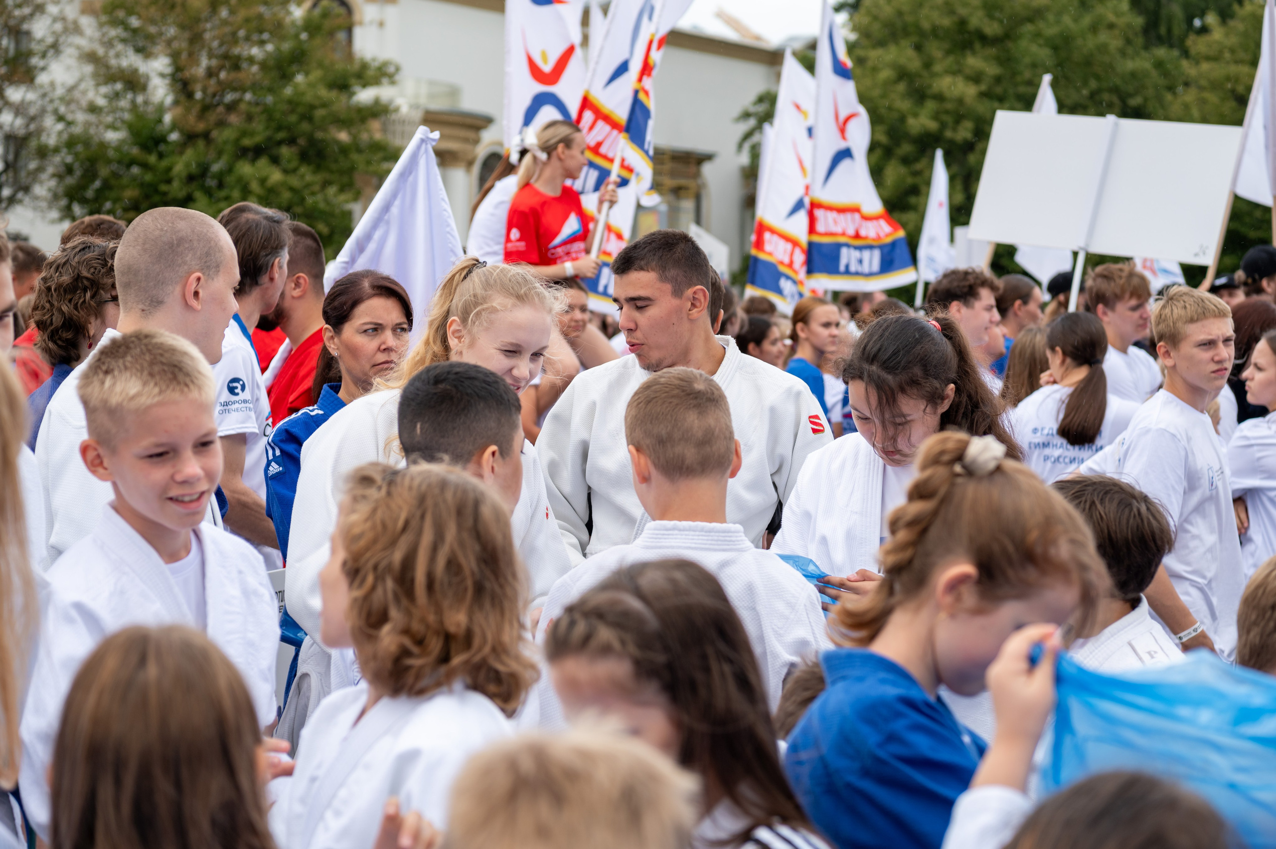 Спортивное шествие посвященное Дню физкультурника!. Детский и семейный фотограф г. Москва Оксана Катаджи