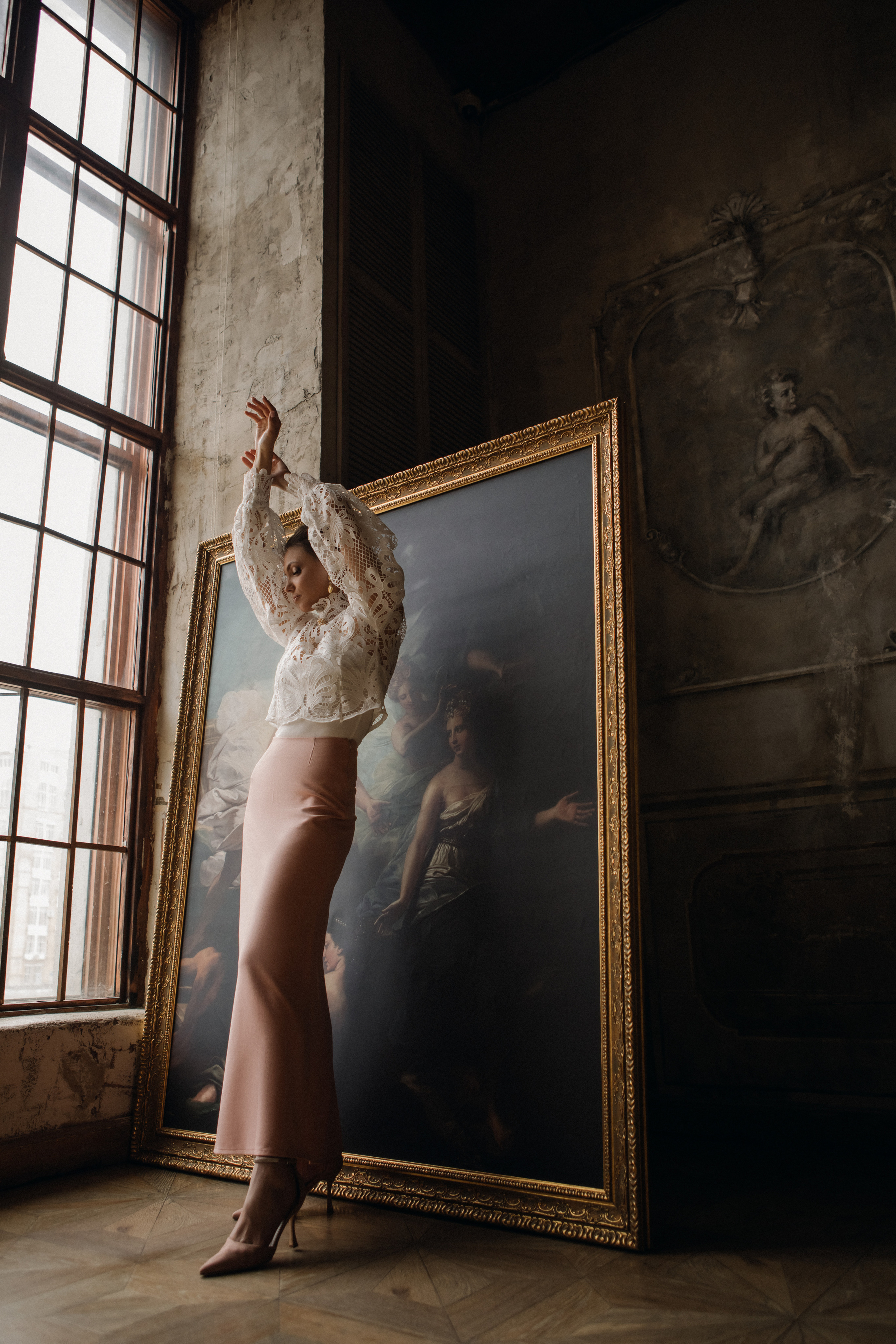 Образ от стилиста на фотосессии