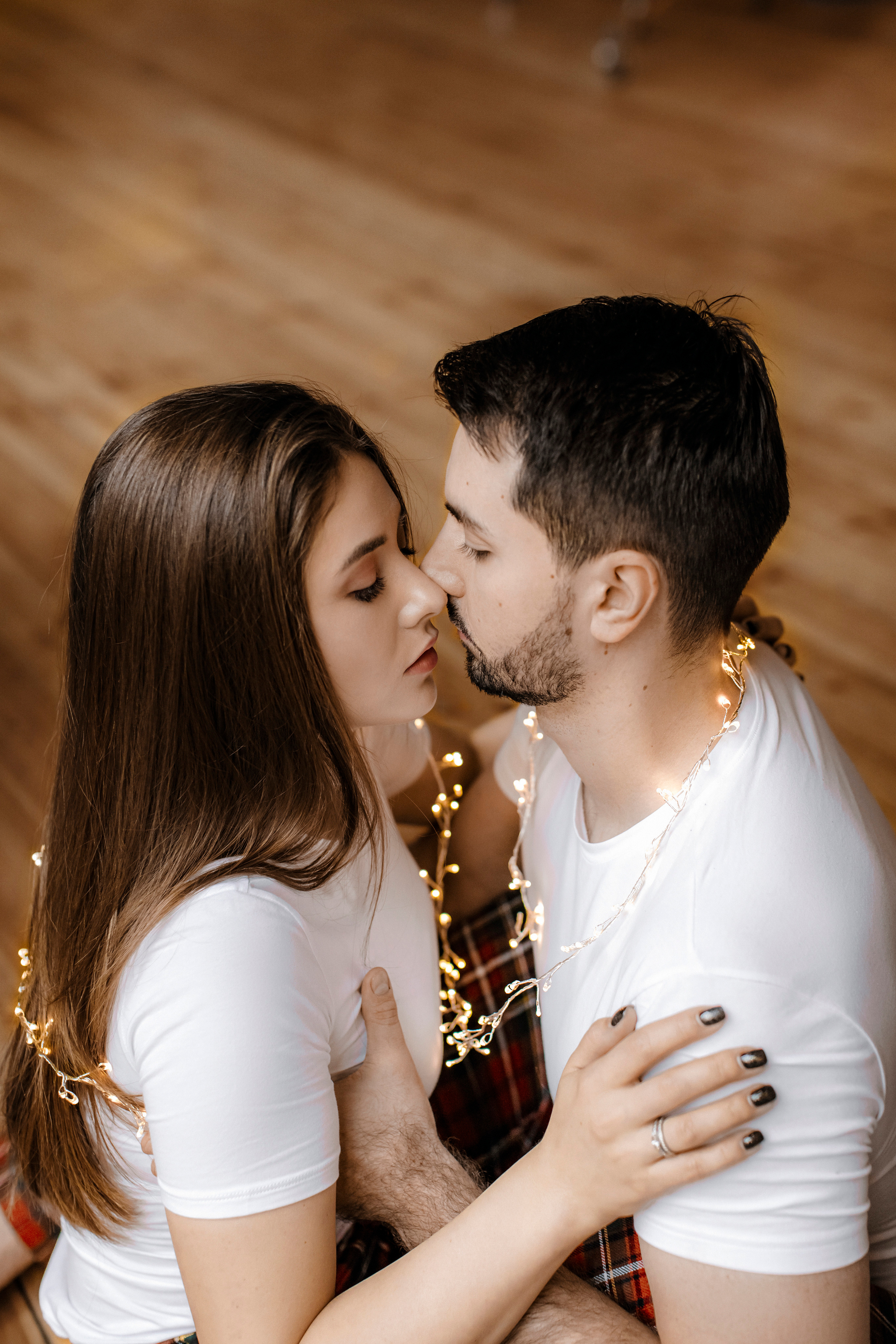 Дарья и Дамир Новогодняя. Фотограф в Москве Ольга Сатони