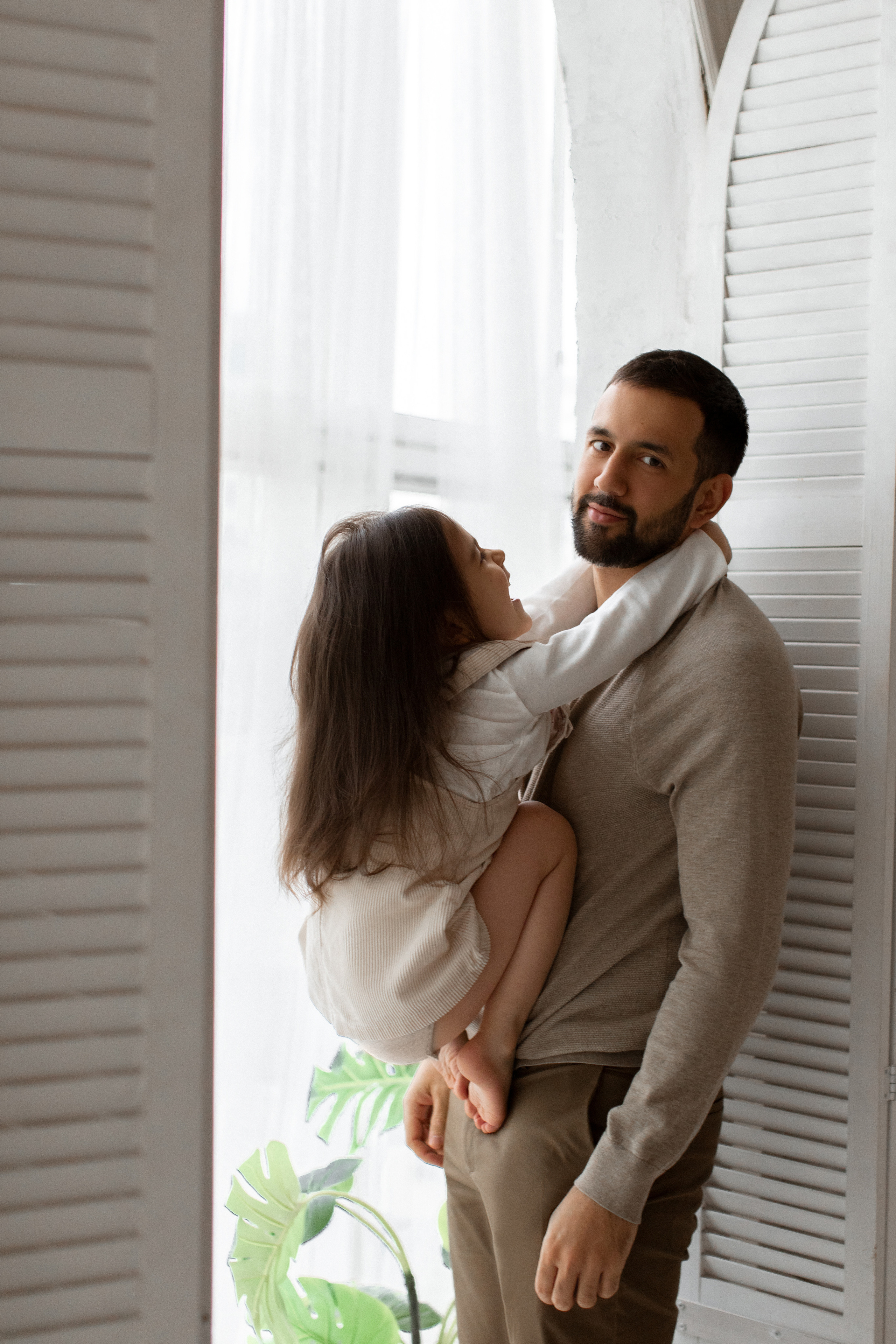 Веселая семейная фотосессия в Москве