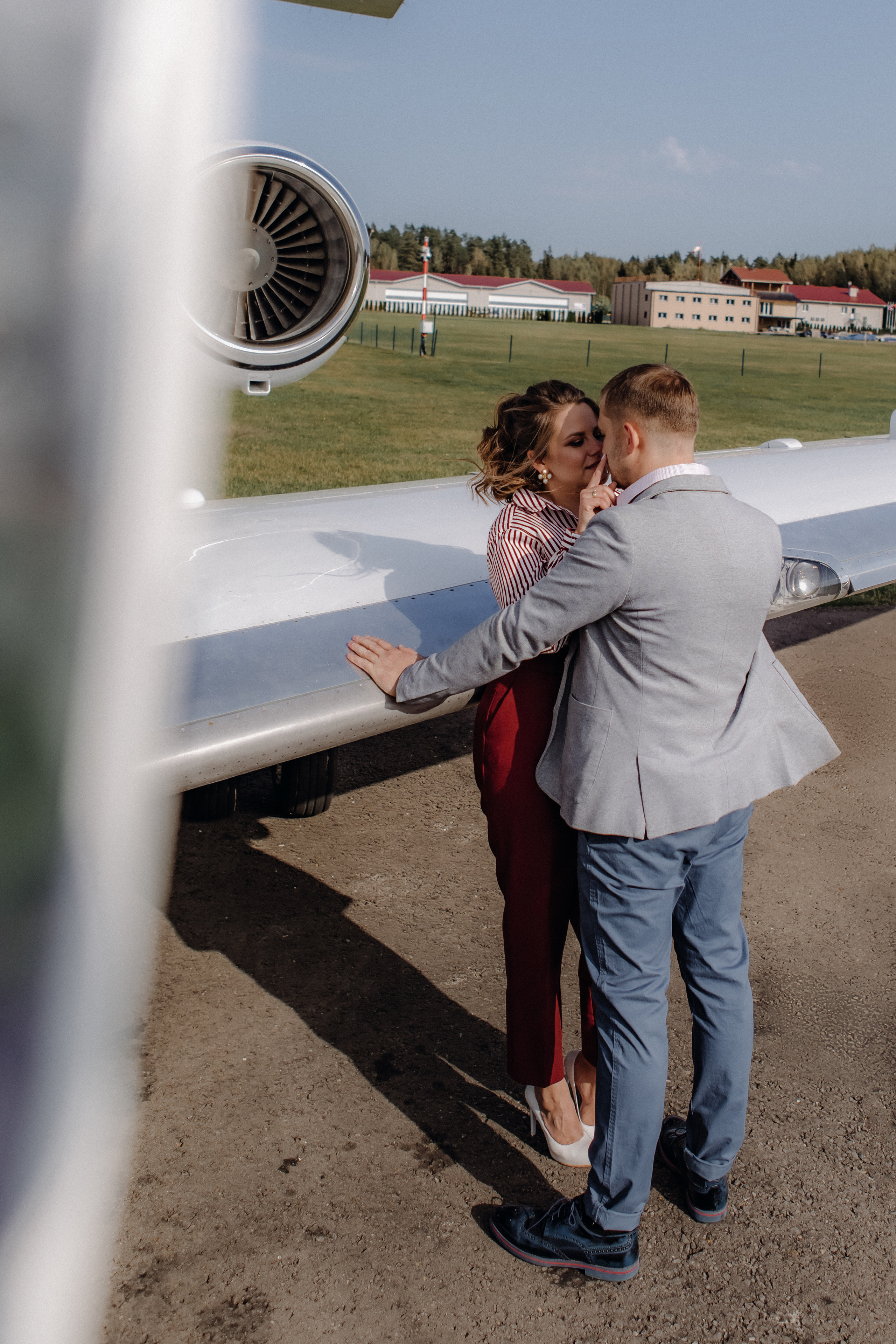 Лавстори на аэродроме. Фотограф в Москве Ольга Сатони