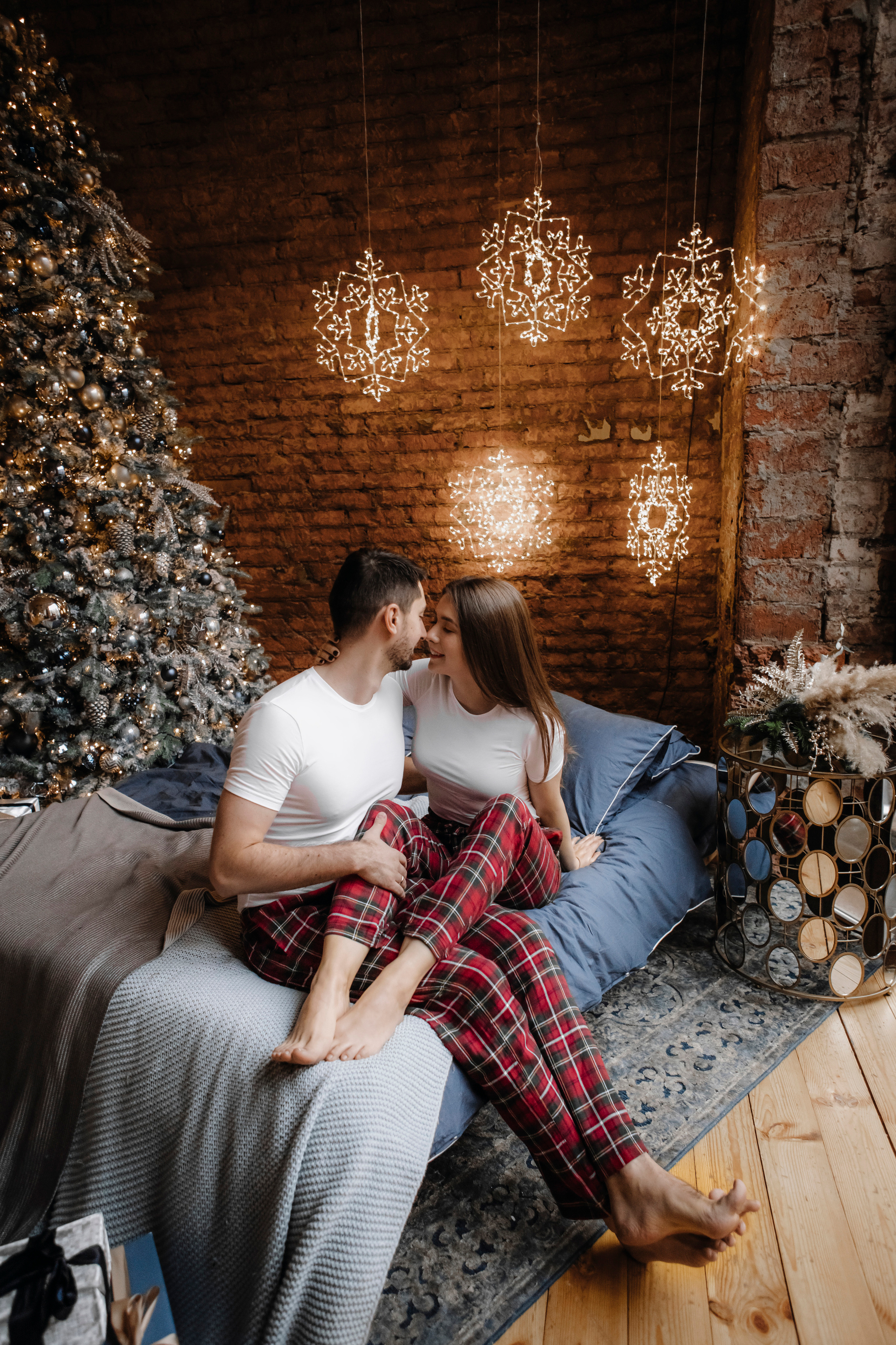 Дарья и Дамир Новогодняя. Фотограф в Москве Ольга Сатони