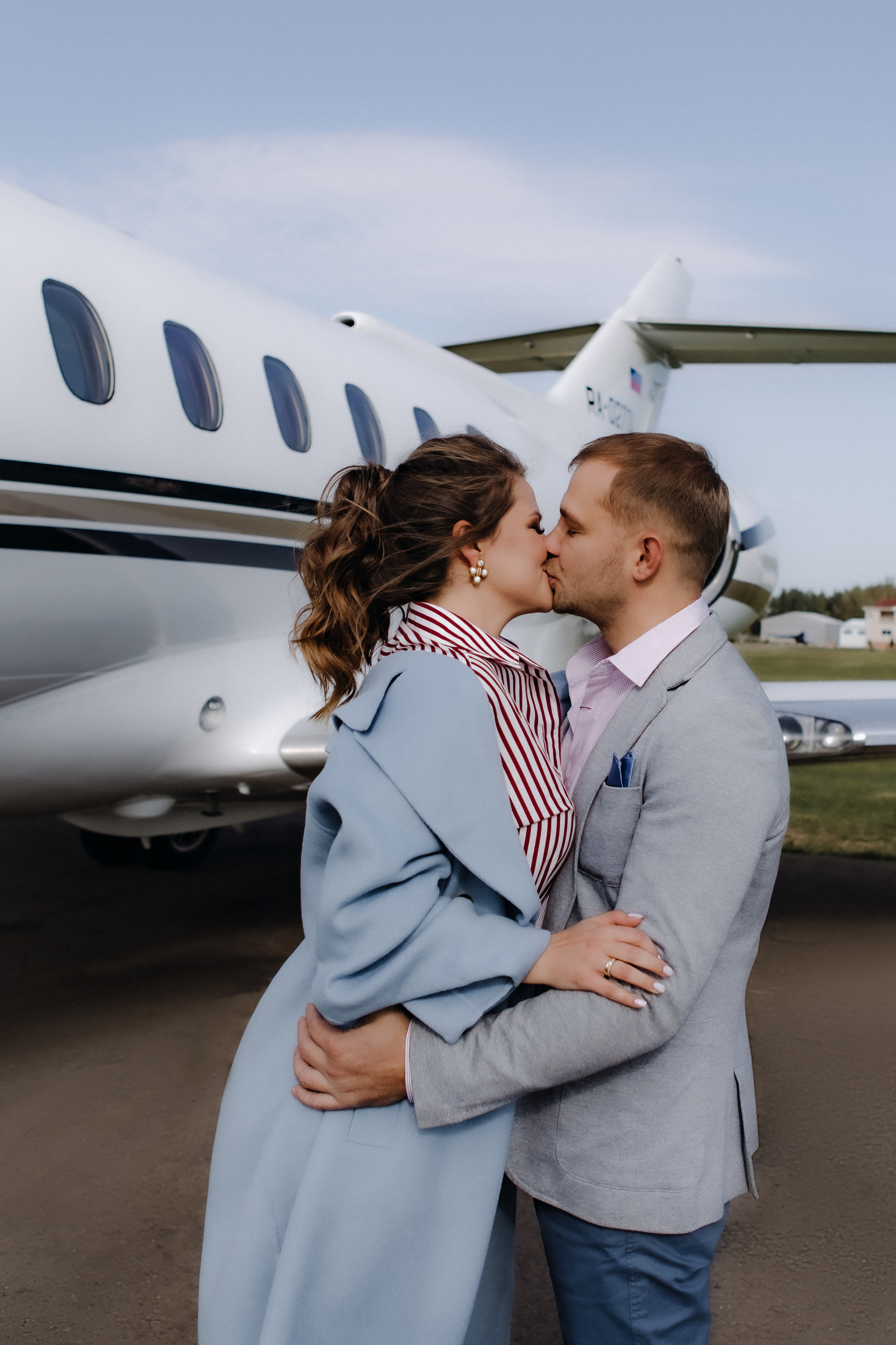 Лавстори на аэродроме. Фотограф в Москве Ольга Сатони