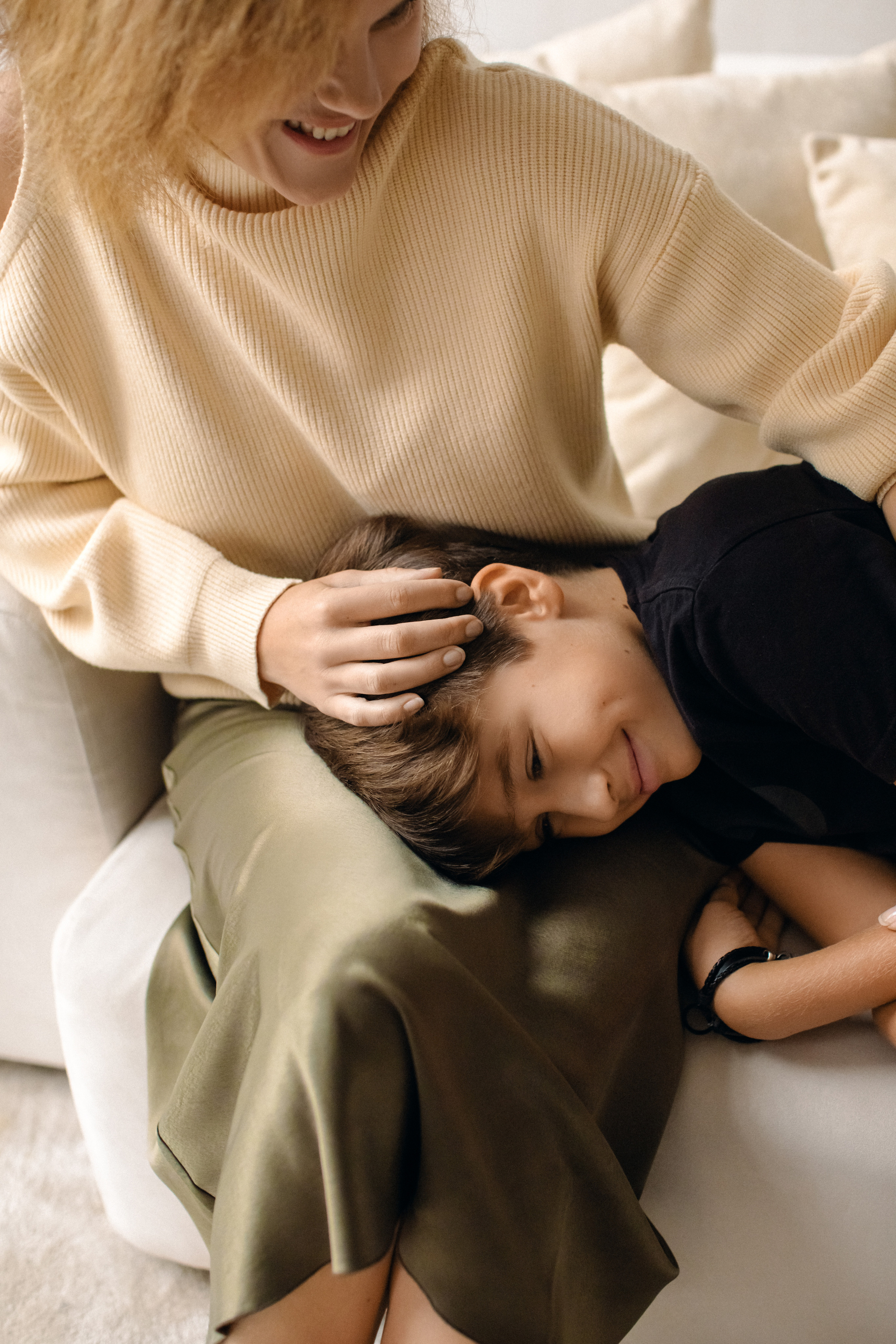 Мария и сыновья. Фотограф в Москве Ольга Сатони