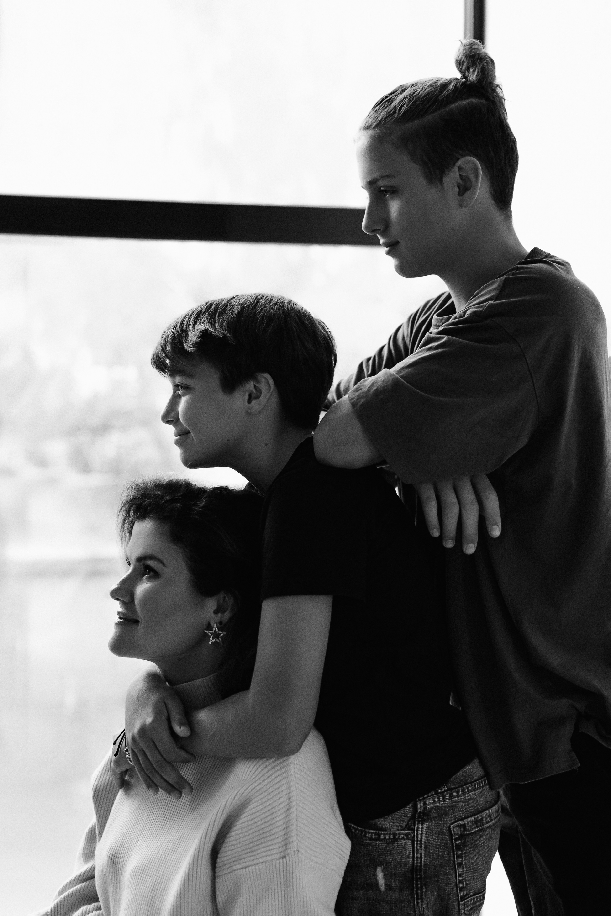 Мария и сыновья. Фотограф в Москве Ольга Сатони