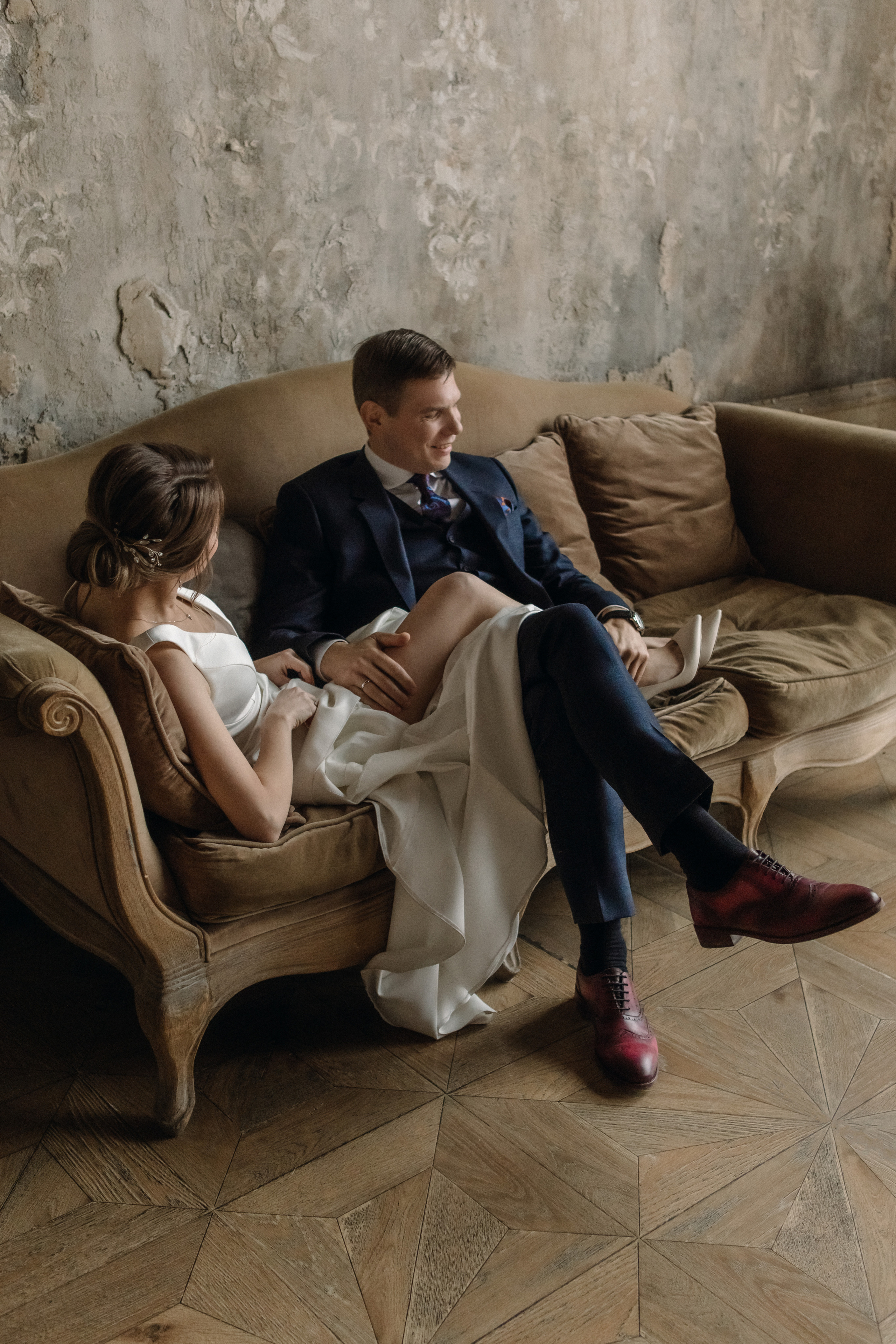 Свадебное Лавстори Карина и Андрей. Фотограф в Москве Ольга Сатони