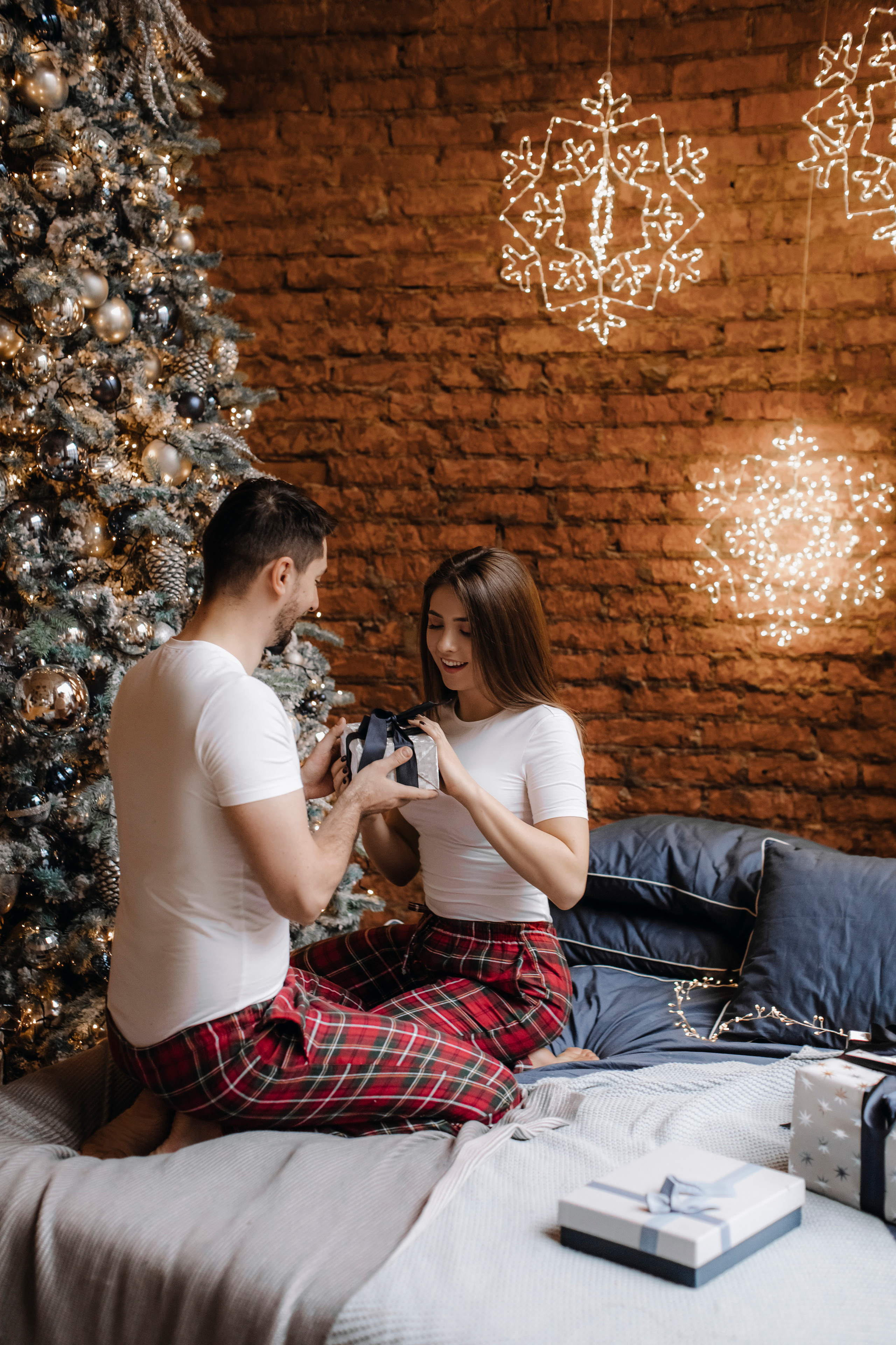 Дарья и Дамир Новогодняя. Фотограф в Москве Ольга Сатони