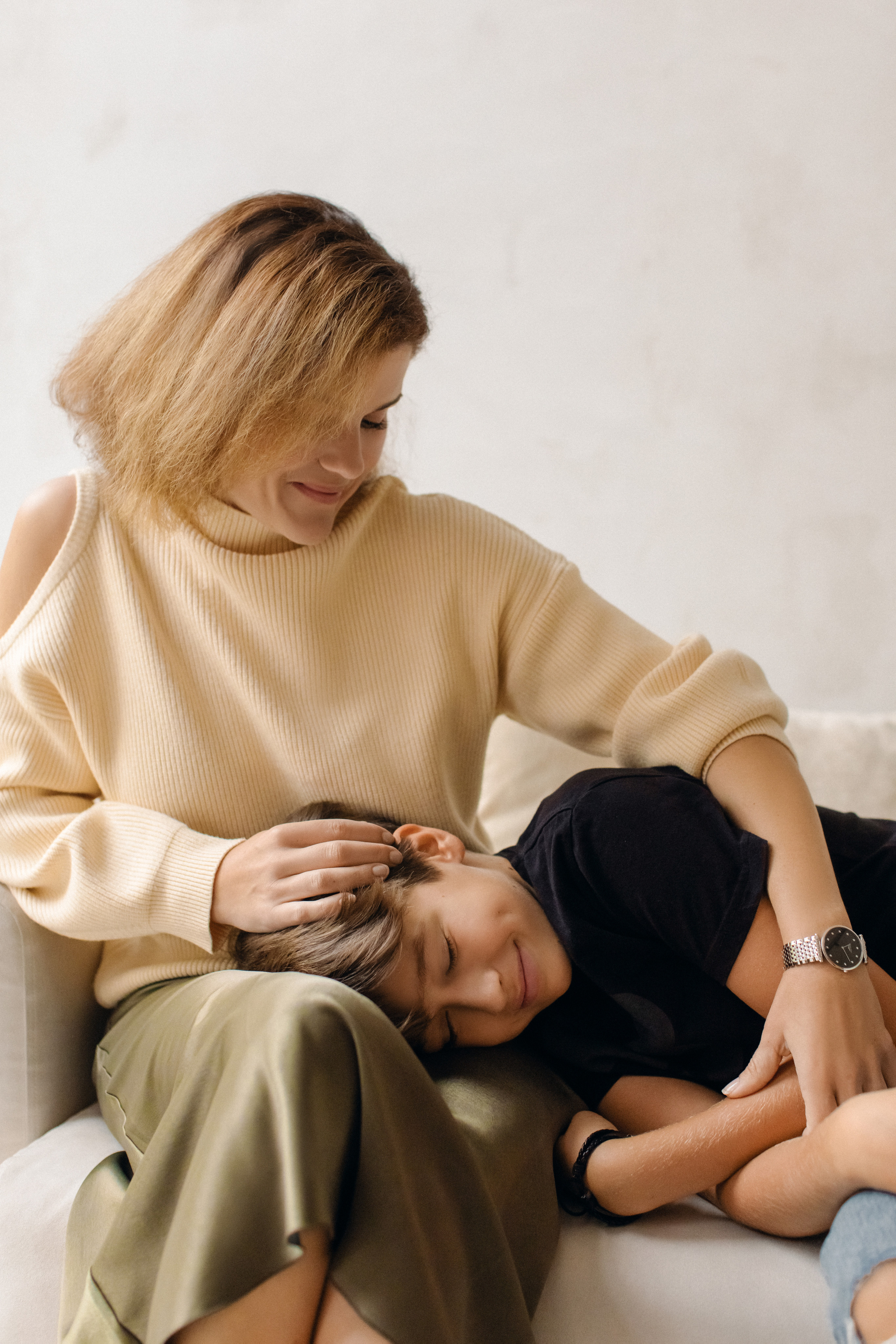 Мария и сыновья. Фотограф в Москве Ольга Сатони