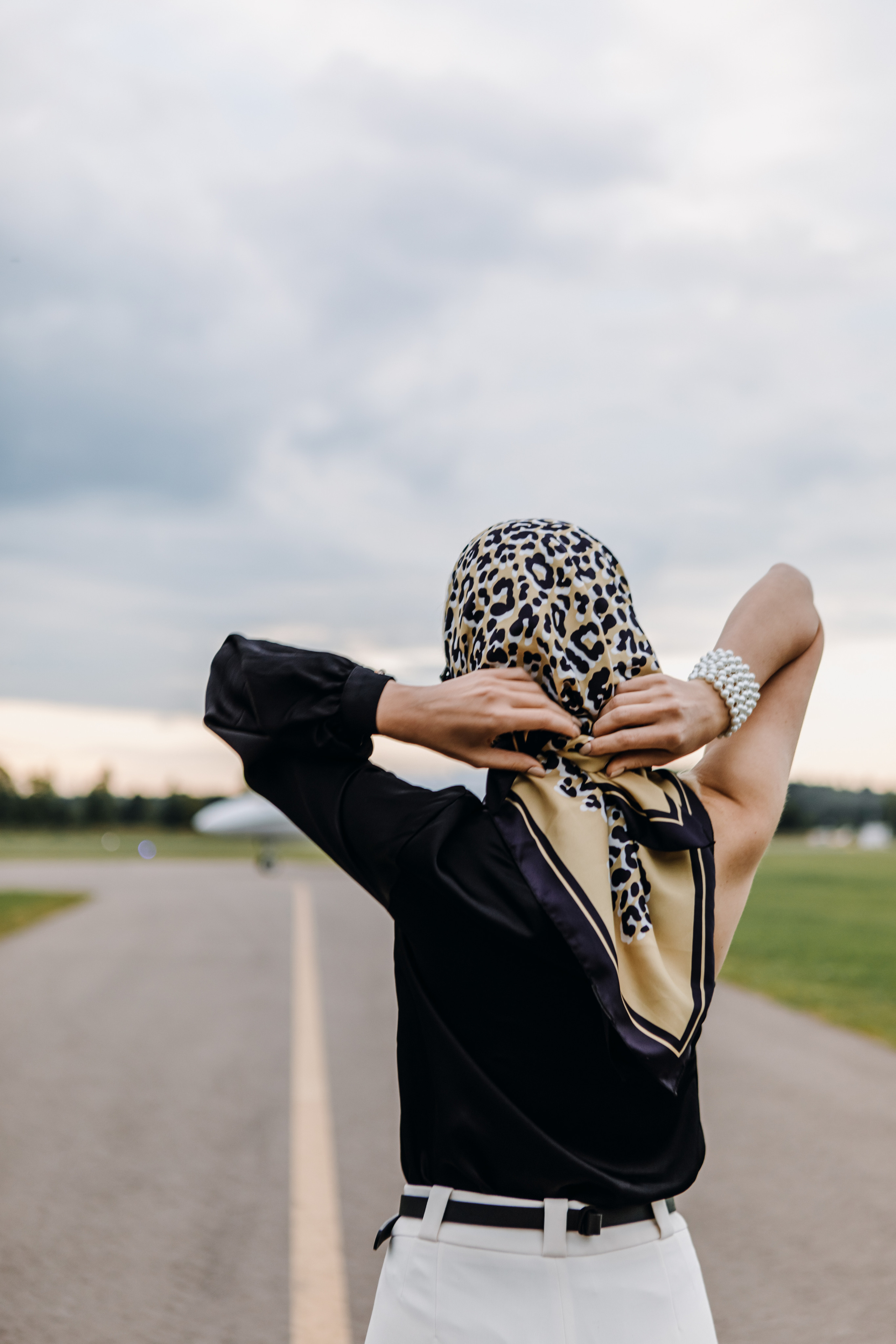 Съемка на аэродроме с самолетом. Фотограф в Москве Ольга Сатони