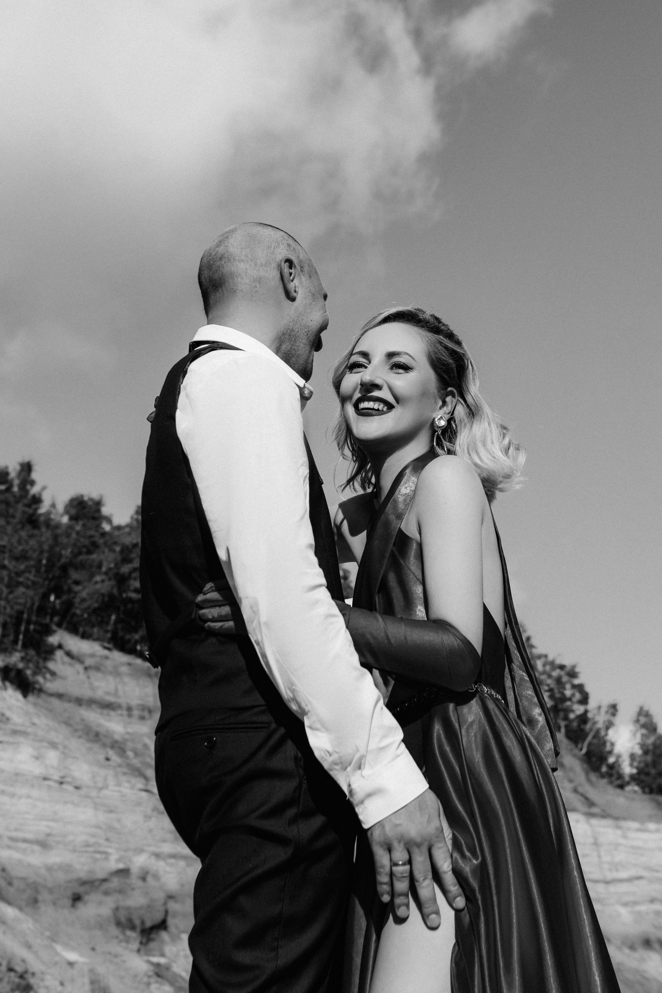 Дарья и Михаил Фотосессия в Карьере. Фотограф в Москве Ольга Сатони